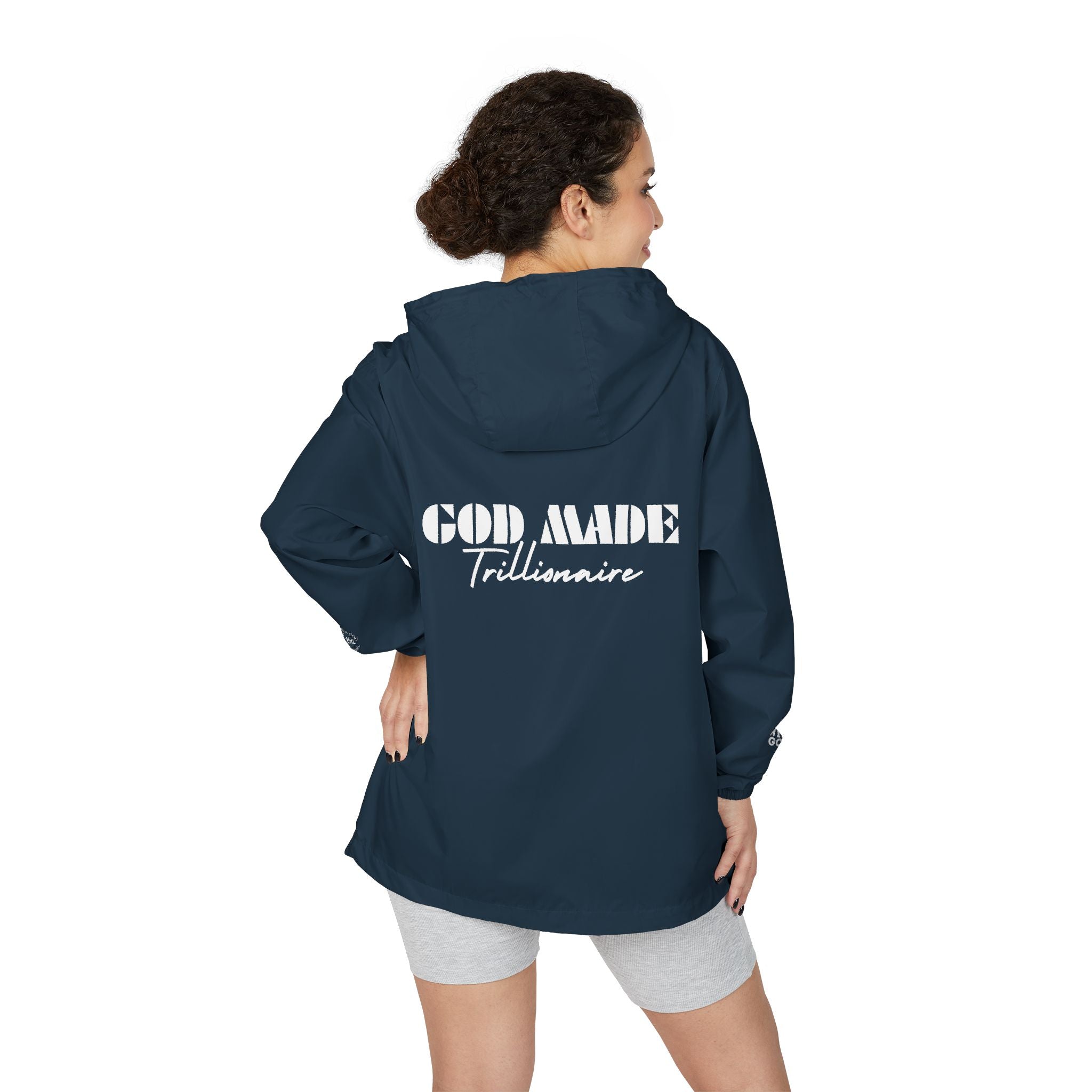 God Made Trillionaire Windbreaker Jacket