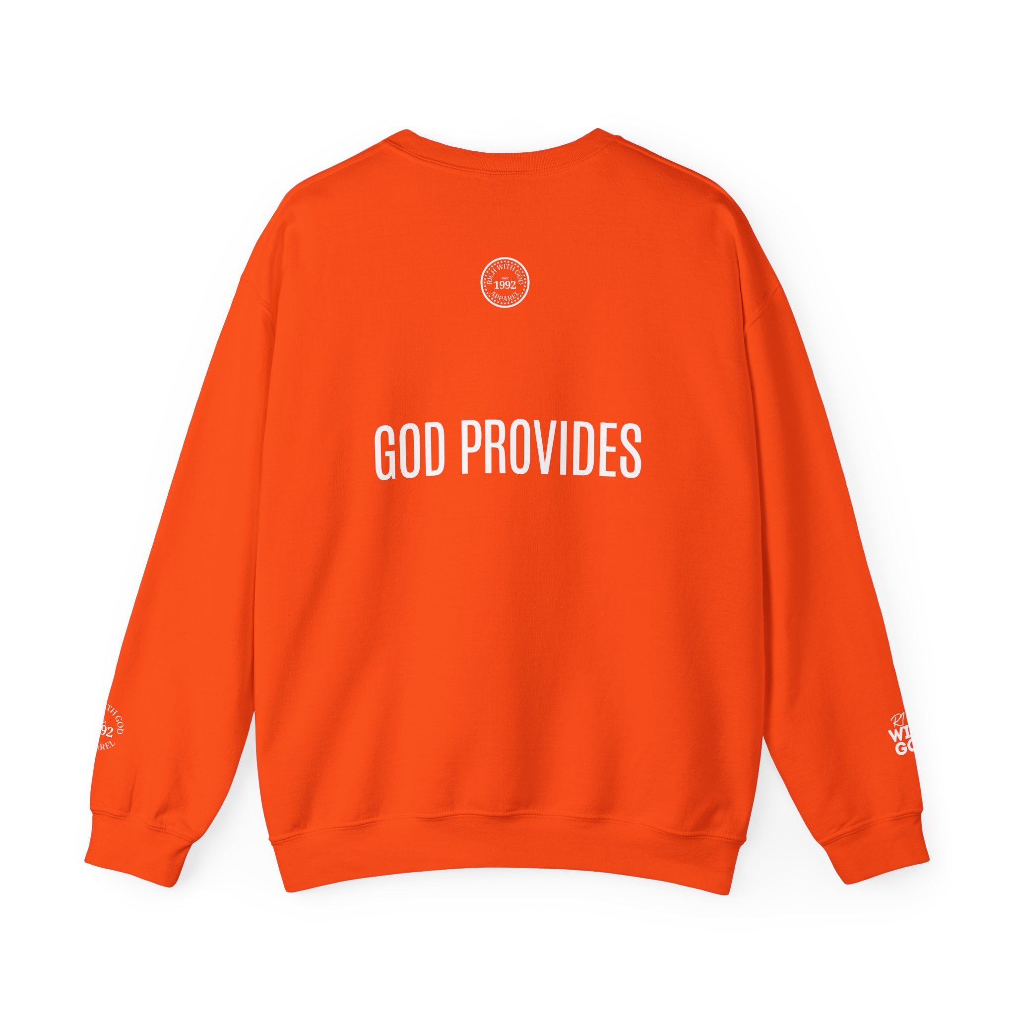Rich With God Matthew 6:33 Crewneck Sweatshirt