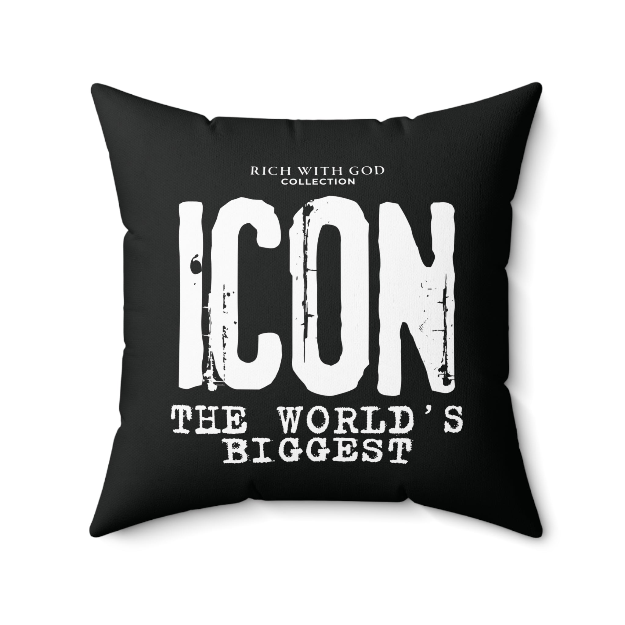 Icon – The World’s Biggest Spun Polyester Square Pillow