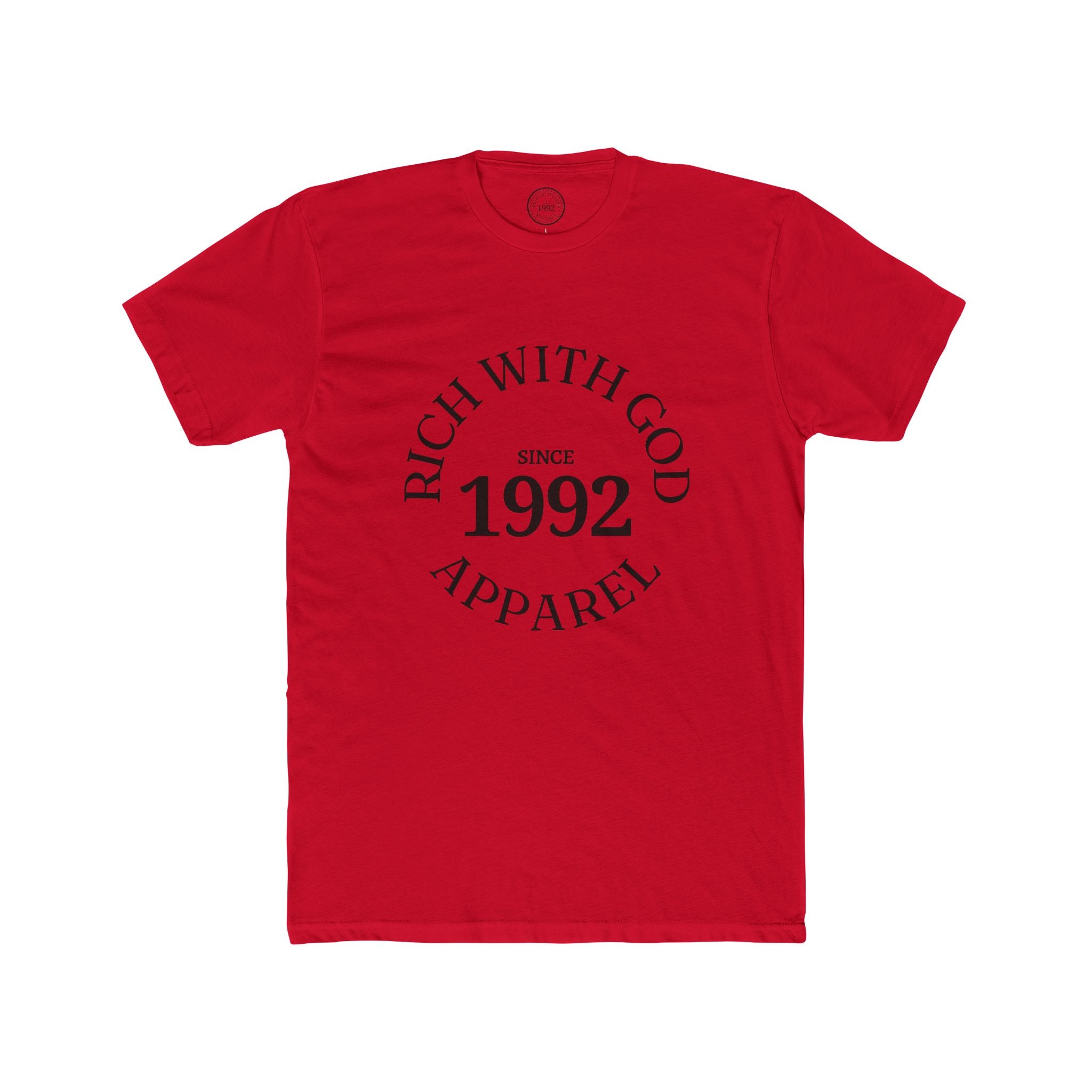 Rich With God Original Crew Tee — God Provides Edition