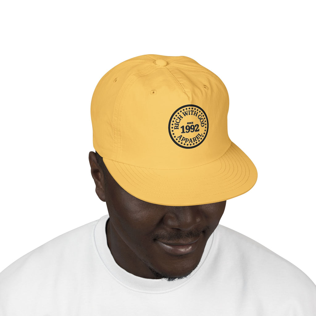 Rich With God Since 1992 Surf Cap Snapback
