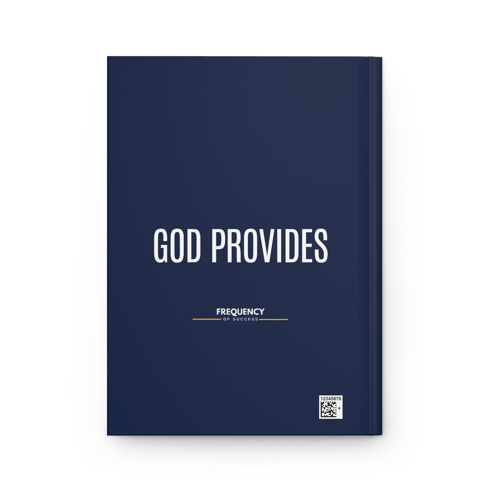 Rich With God Hardcover Journal Matte (Navy)