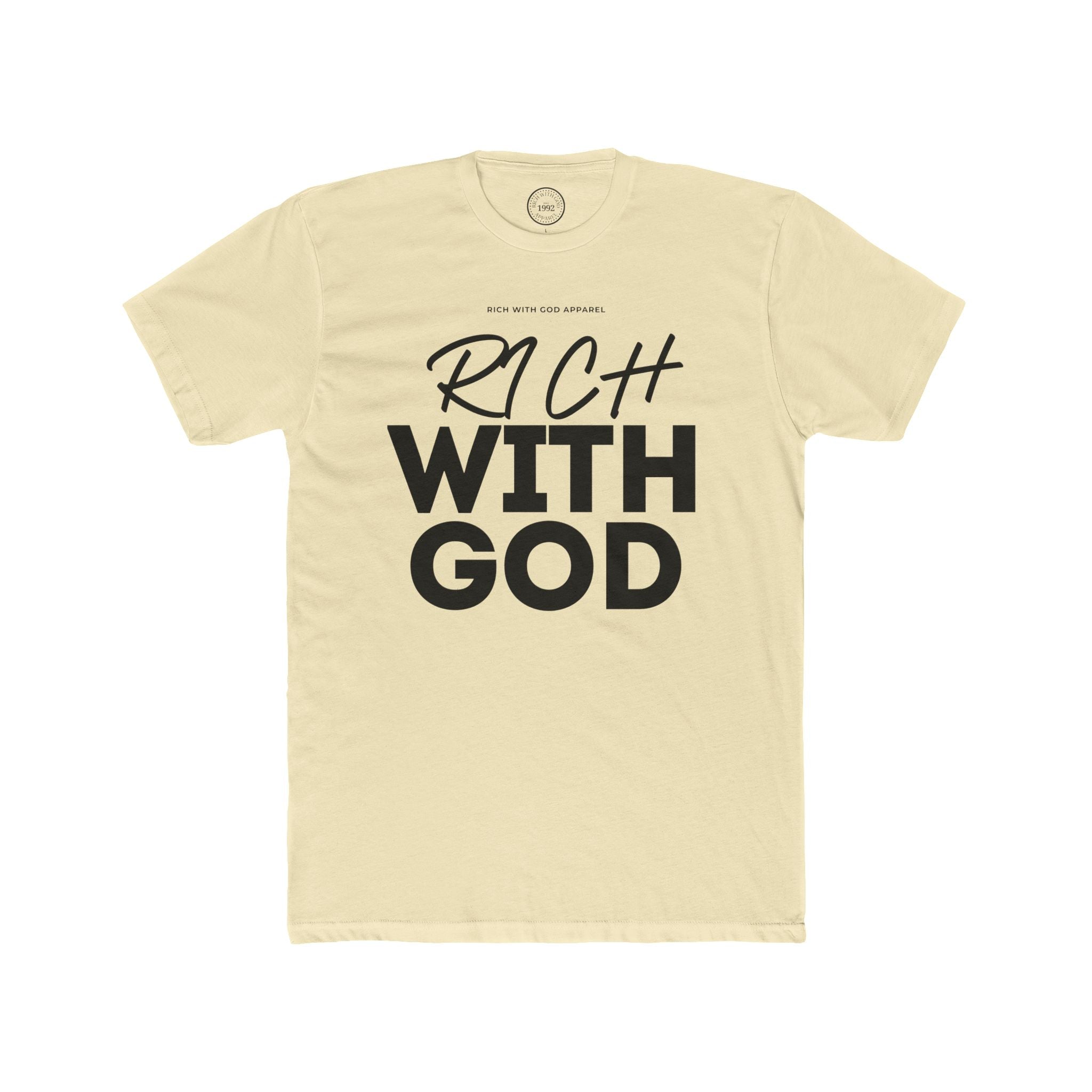 Rich With God Crew Tee
