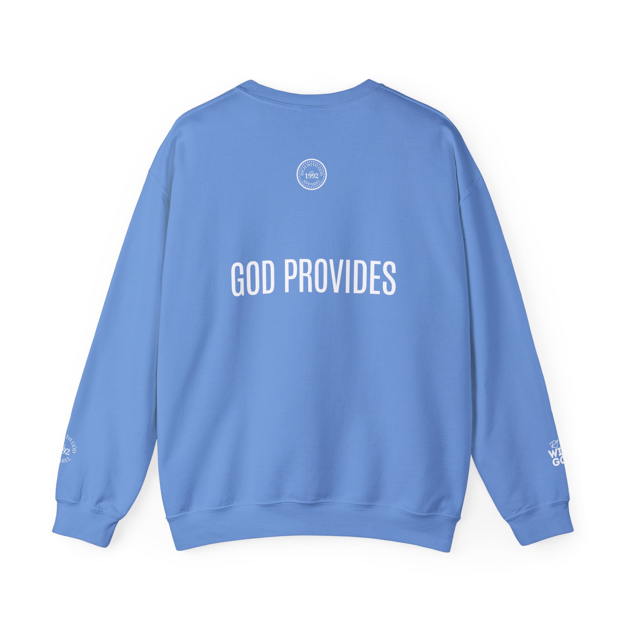 Rich With God Matthew 6:33 Crewneck Sweatshirt