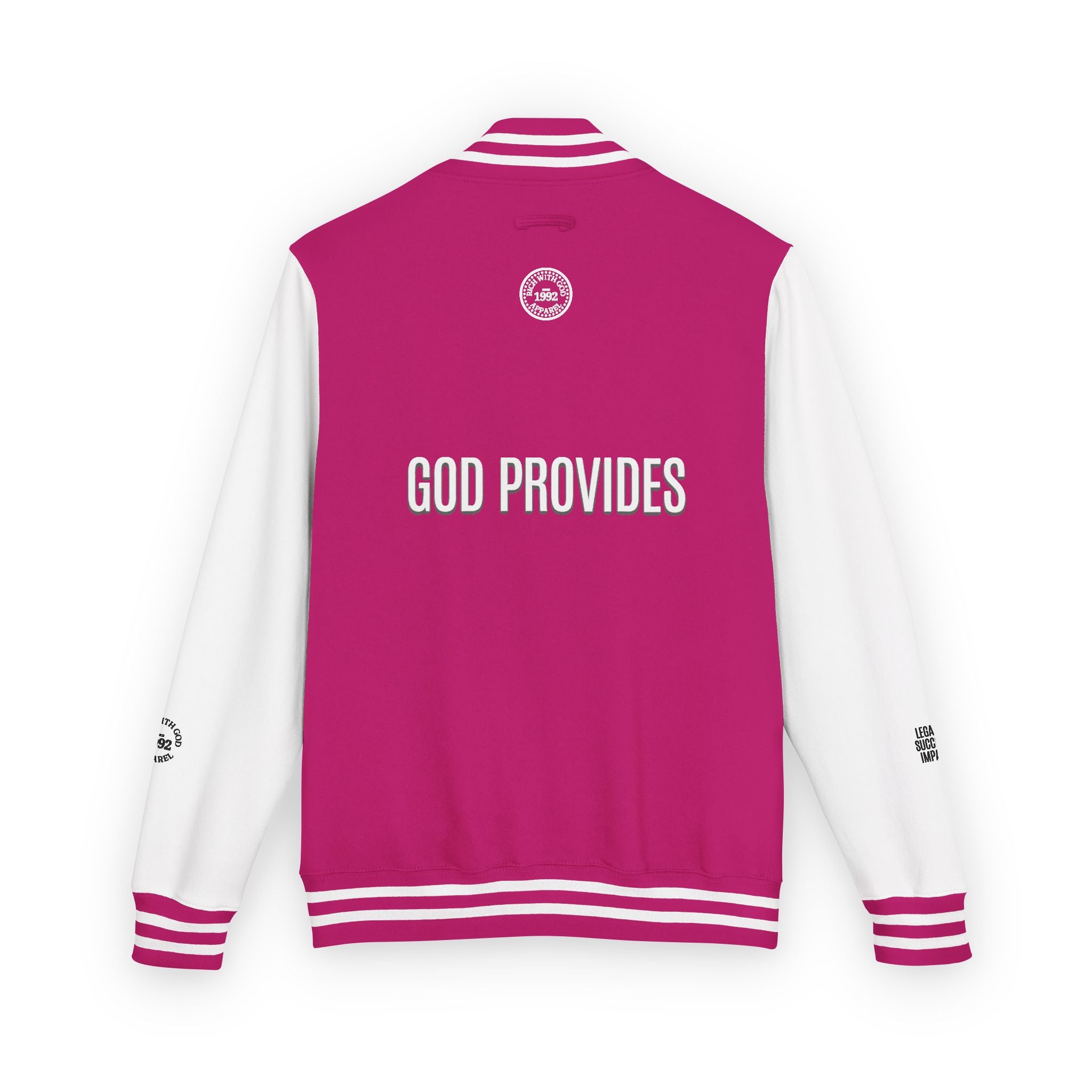 RWG - Rich With God Varsity Letterman Jacket