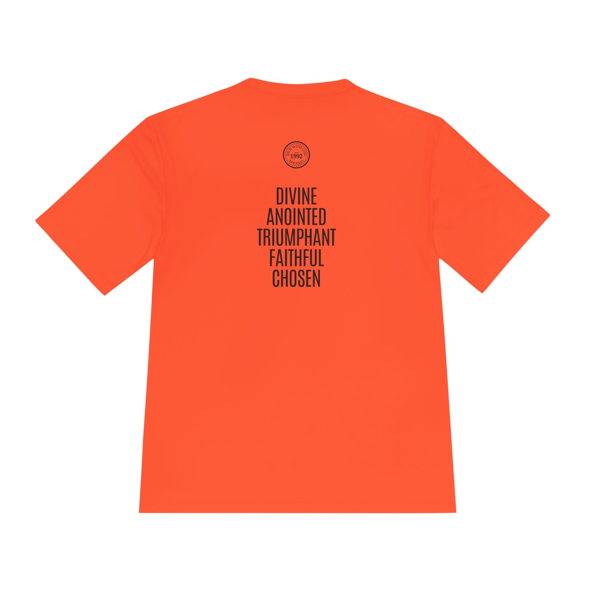 Rich With God Athletics Unisex Moisture Wicking Tee