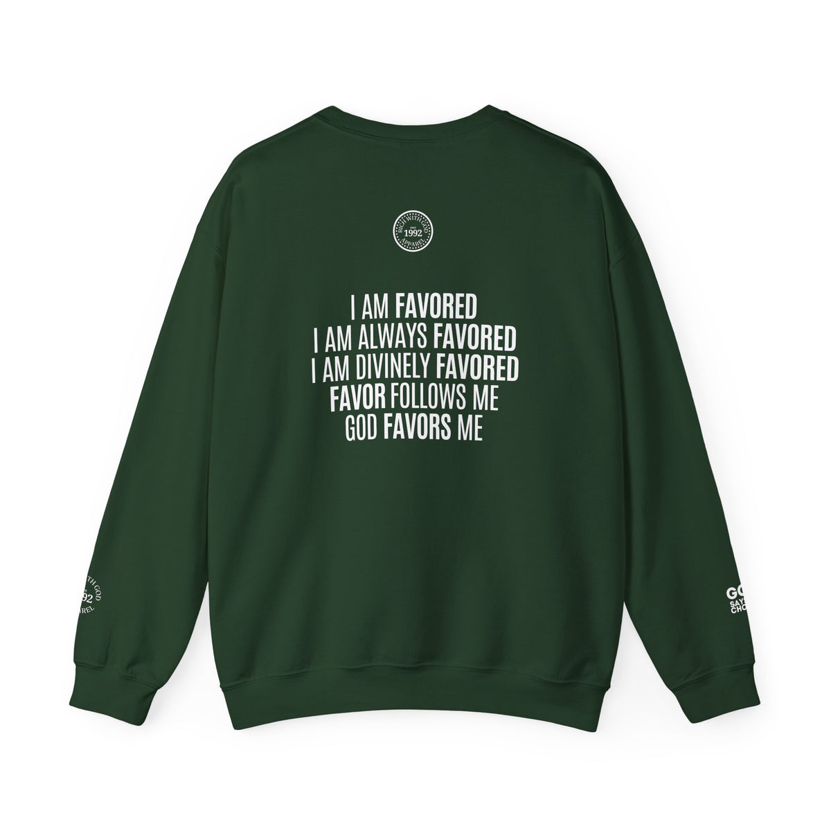 I Am Divinely Favored Crewneck Sweatshirt