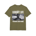 Luxury Life – I Deserve Everything Oversized Graphic Tee