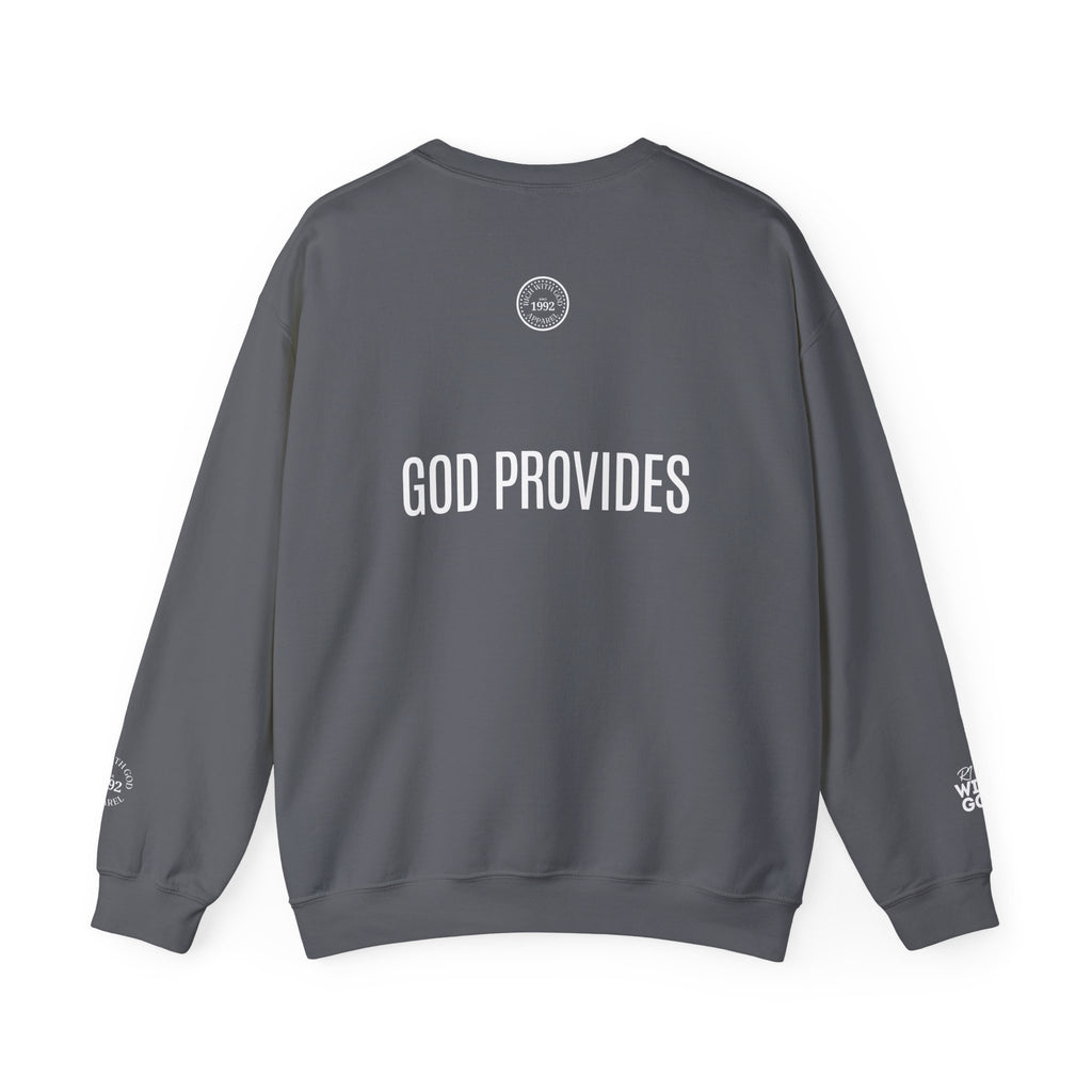 Rich With God Matthew 6:33 Crewneck Sweatshirt