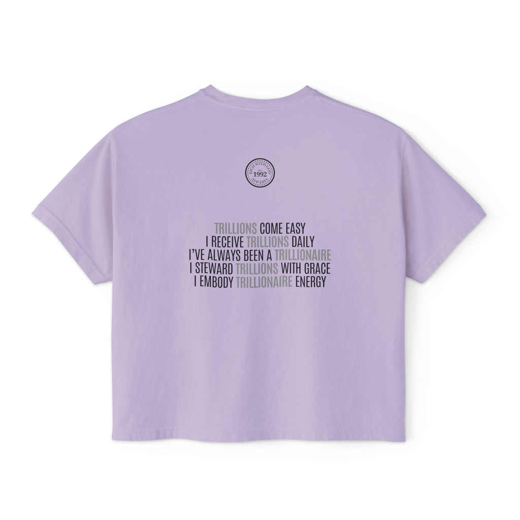 God Made Trillionaire Women's Boxy Tee