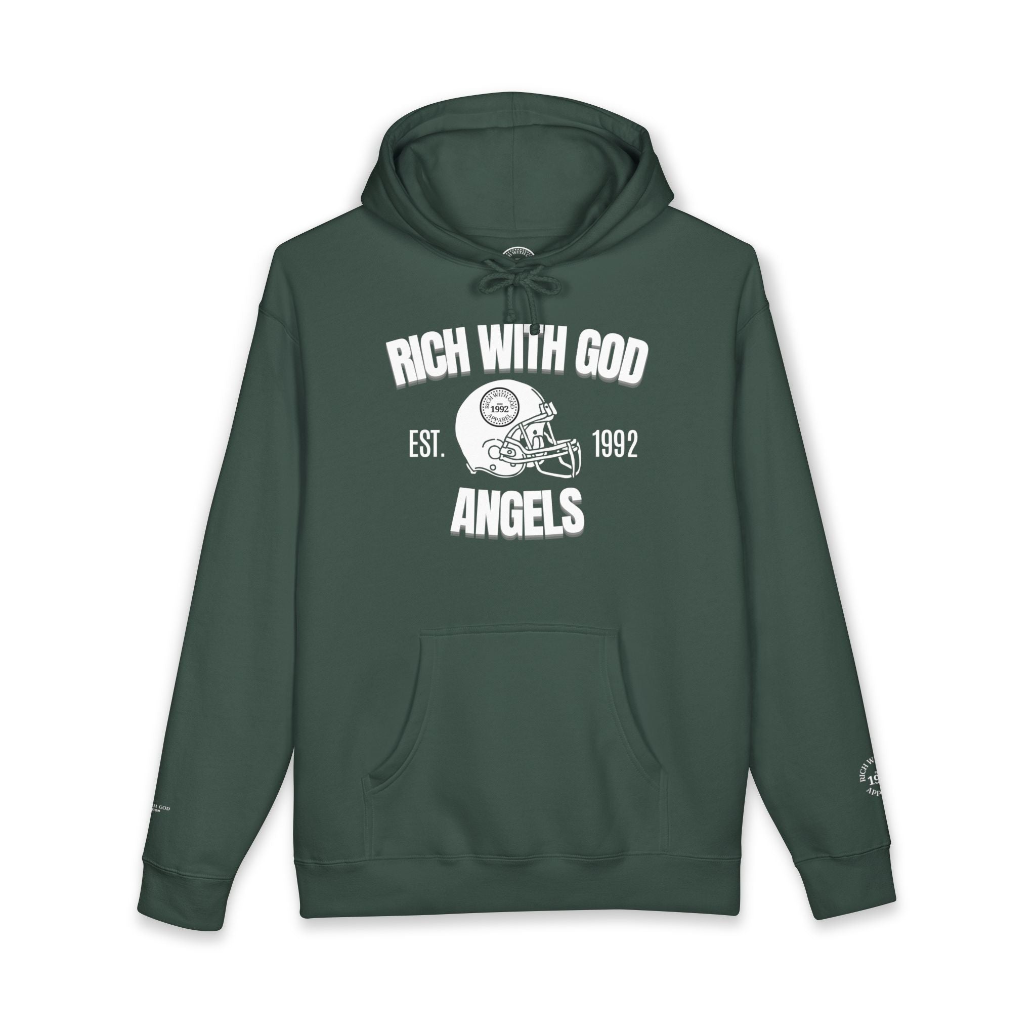 Rich With God Angels Hoodie