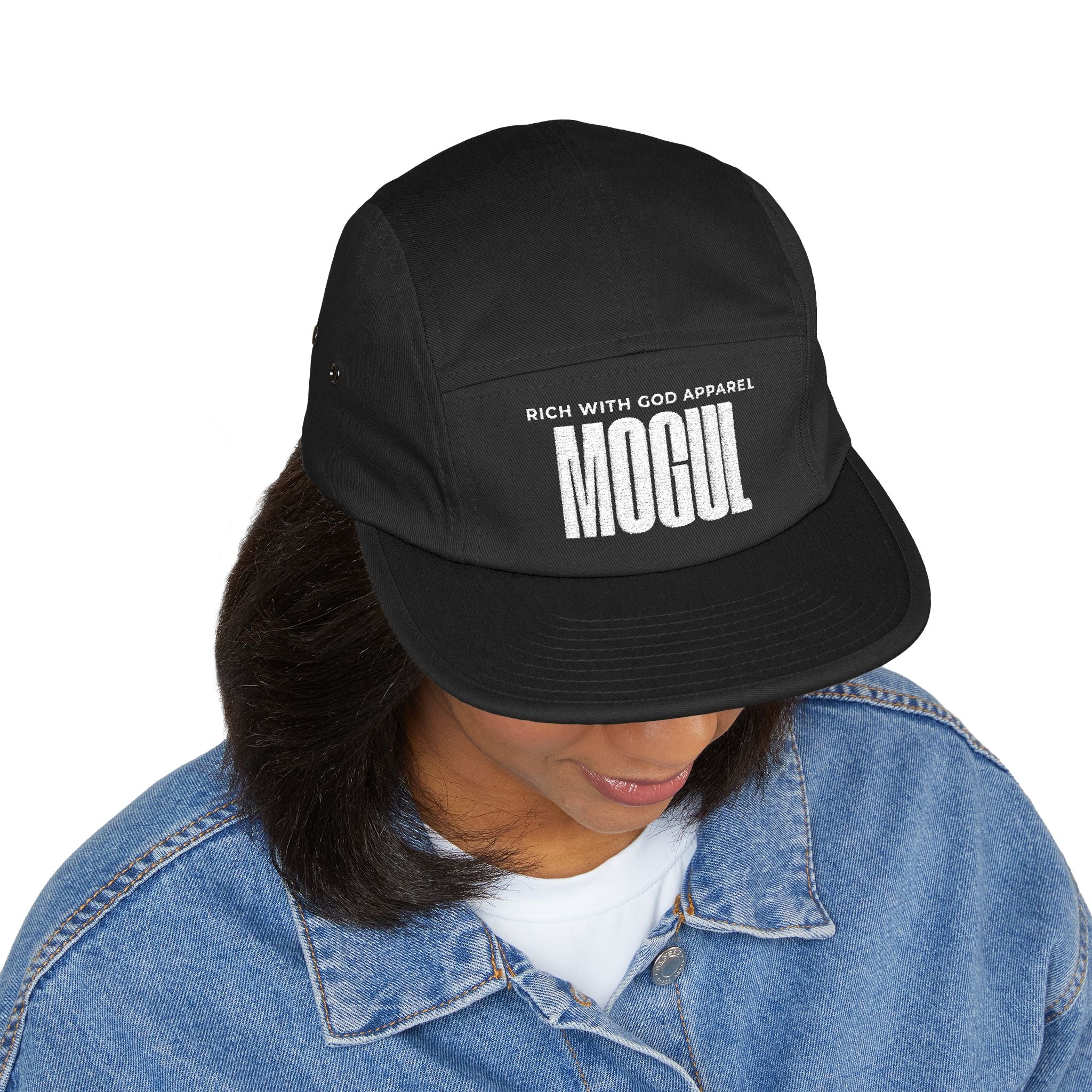 Mogul 5 Panel Cap (Embroidery)