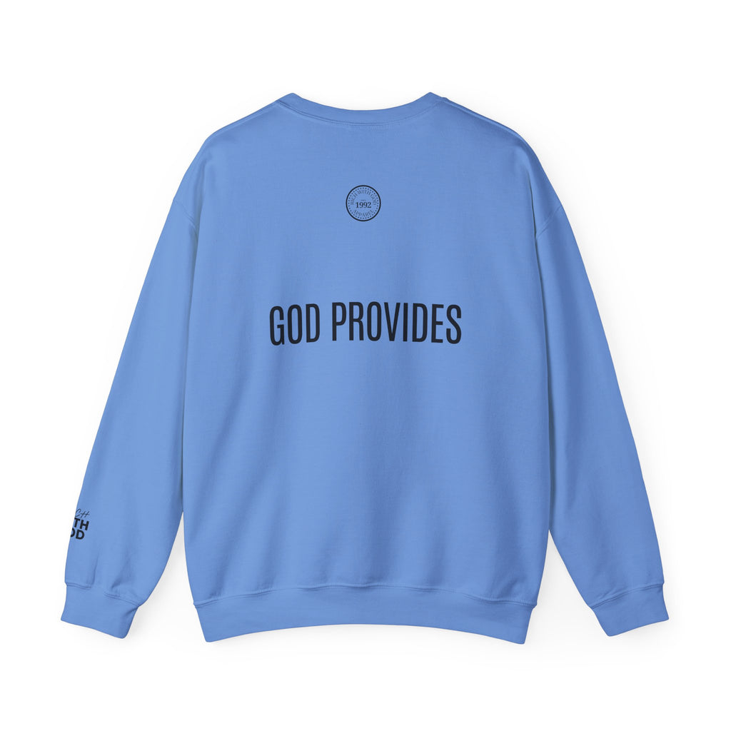 Rich With God Original Crewneck — God Provides Edition