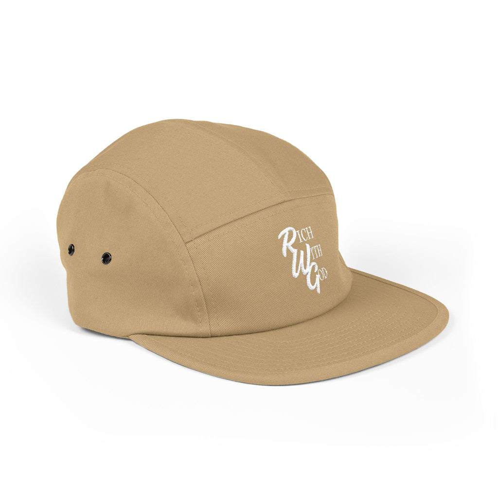 RWG – Rich With God Panel Cap (Embroidery)