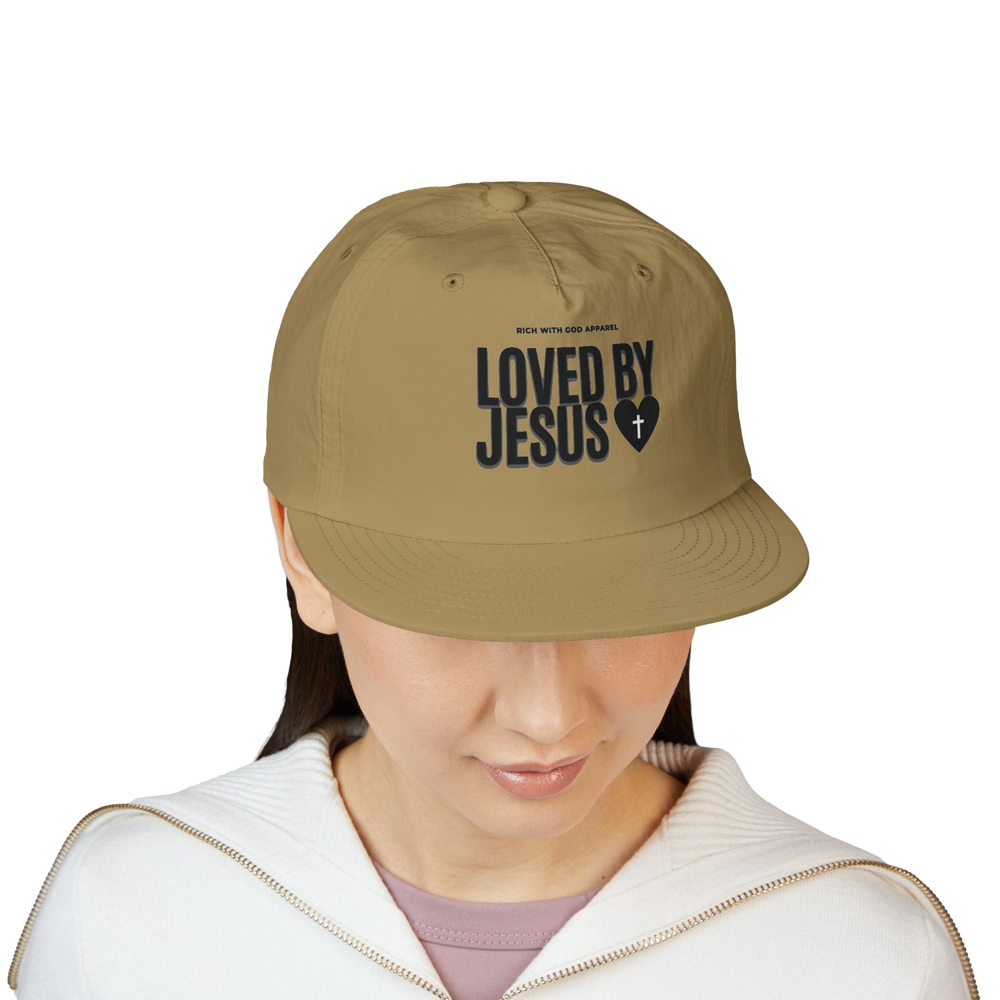 Loved By Jesus Surf Cap Snapback