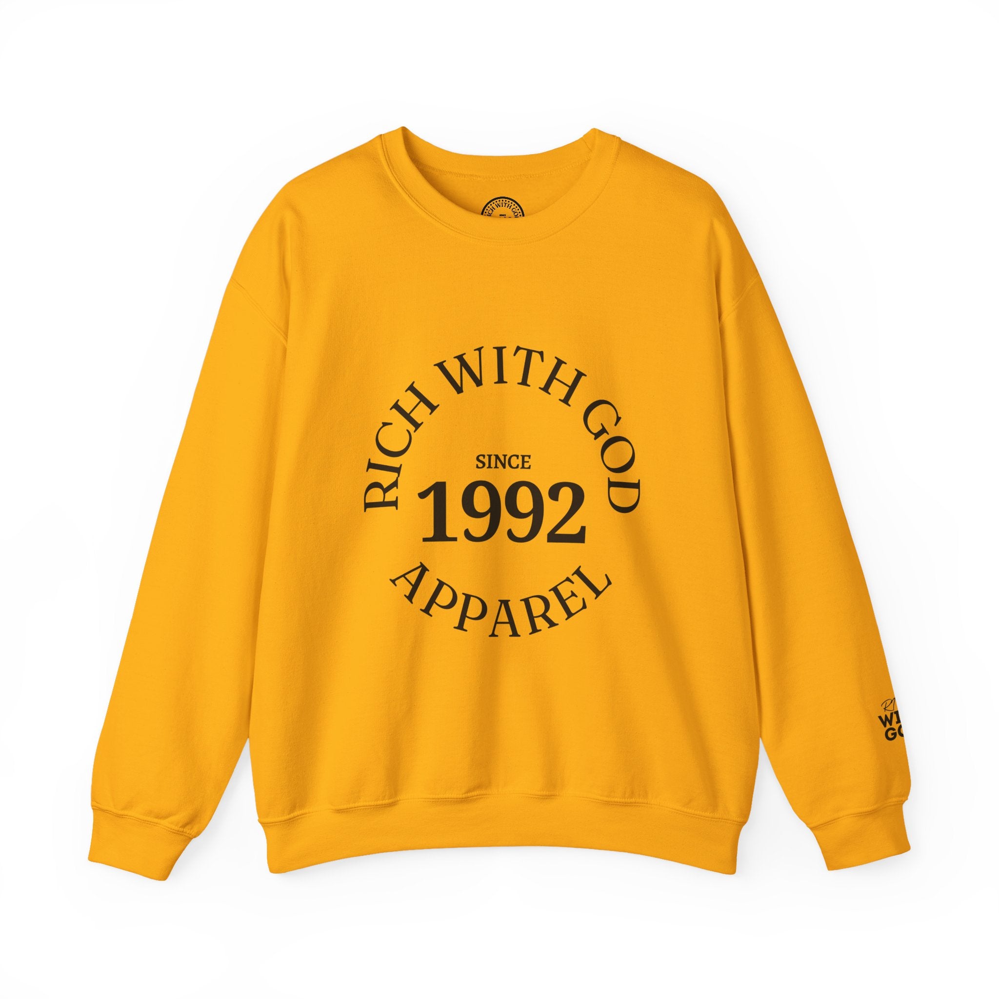 Rich With God Original Crewneck — God Provides Edition