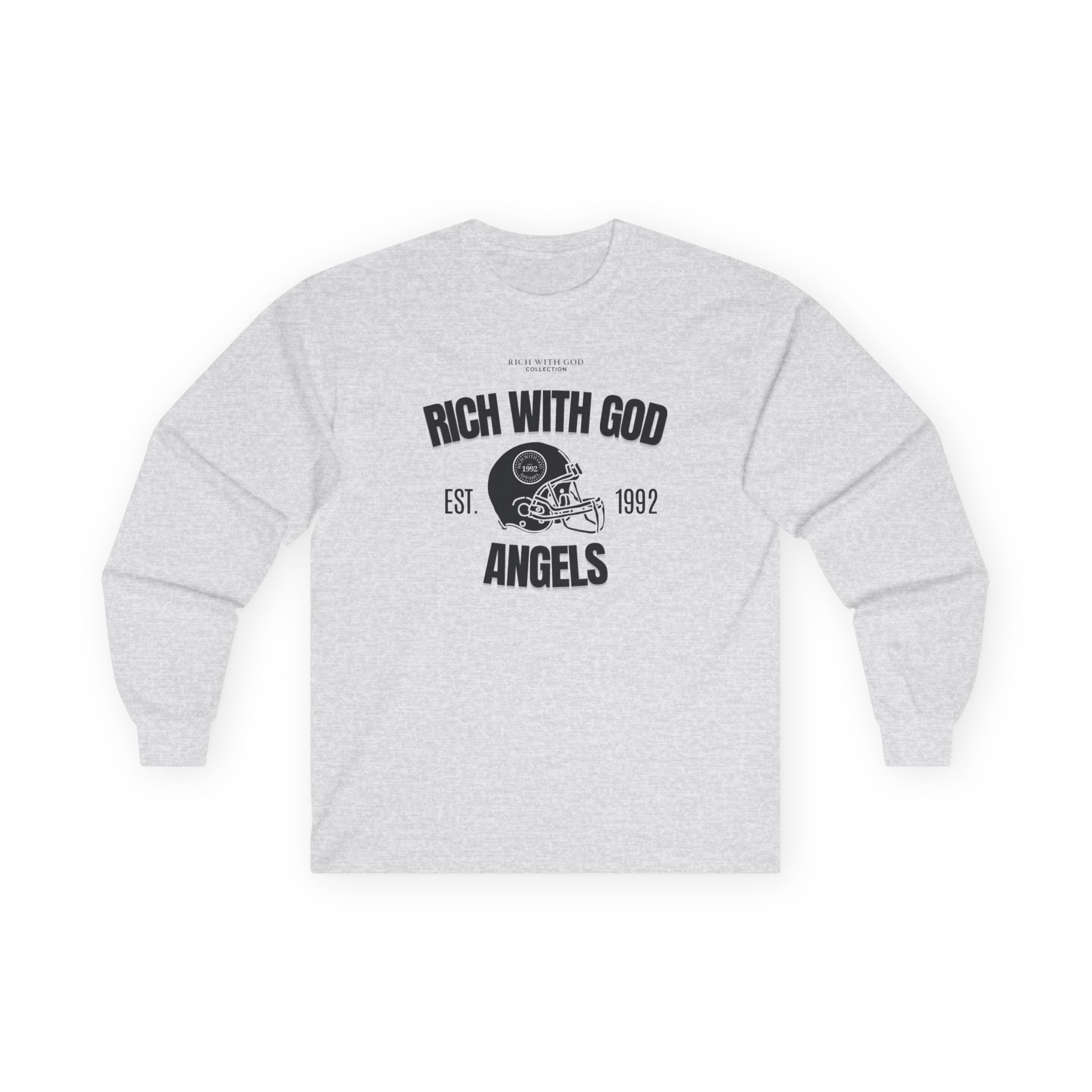 Rich With God Angels Long Sleeve Tee