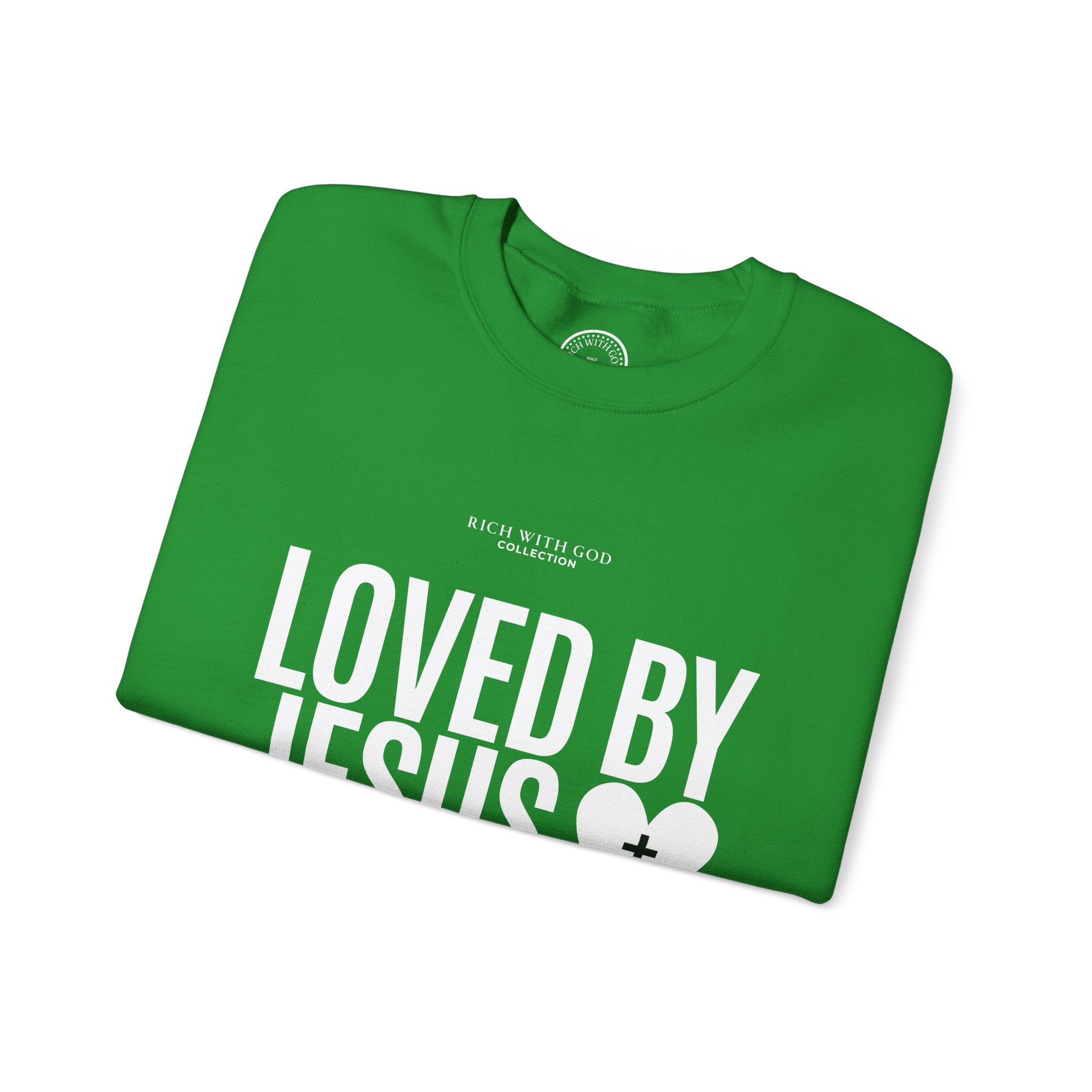 Loved By Jesus Crewneck Sweatshirt