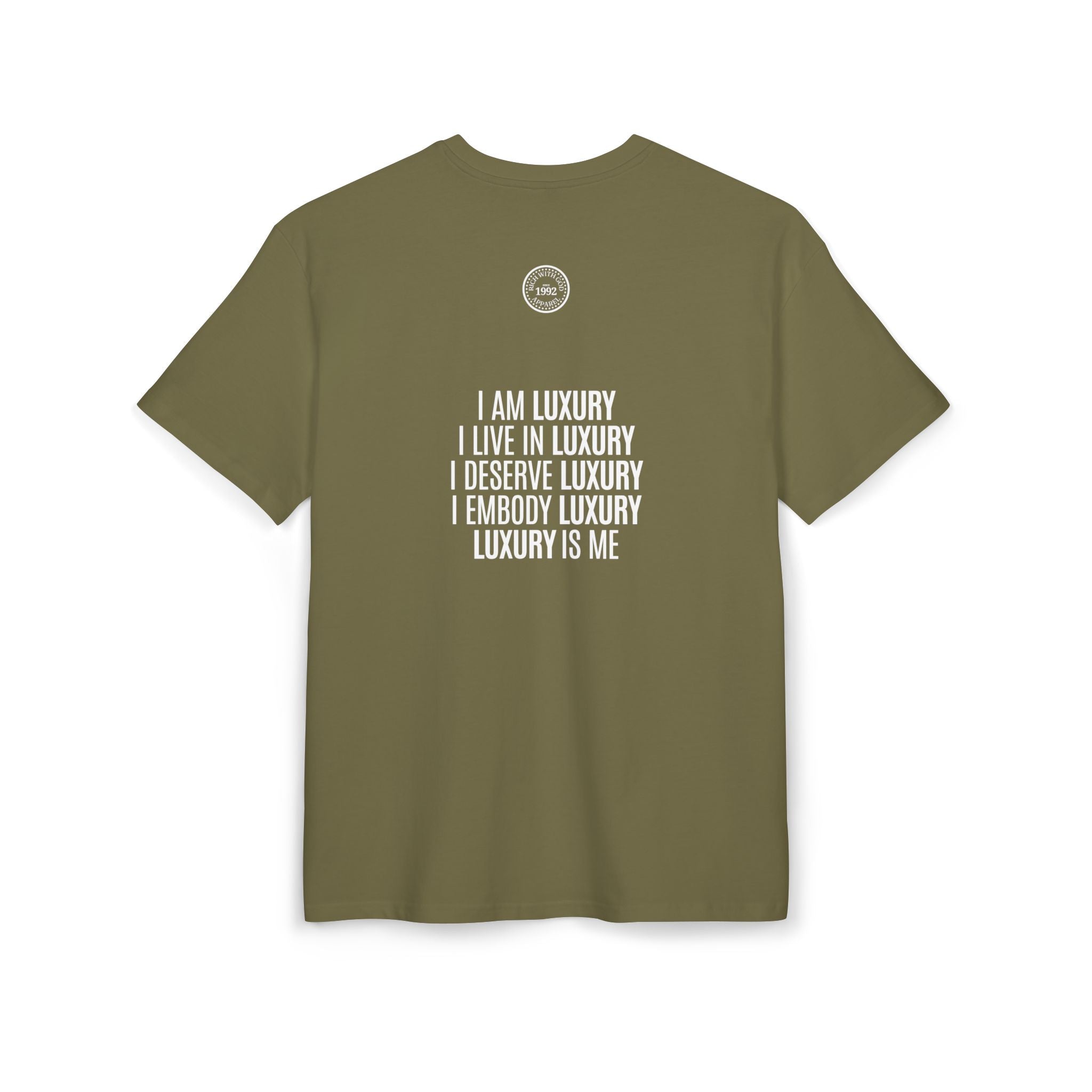 Luxury Life – I Deserve Everything Oversized Graphic Tee