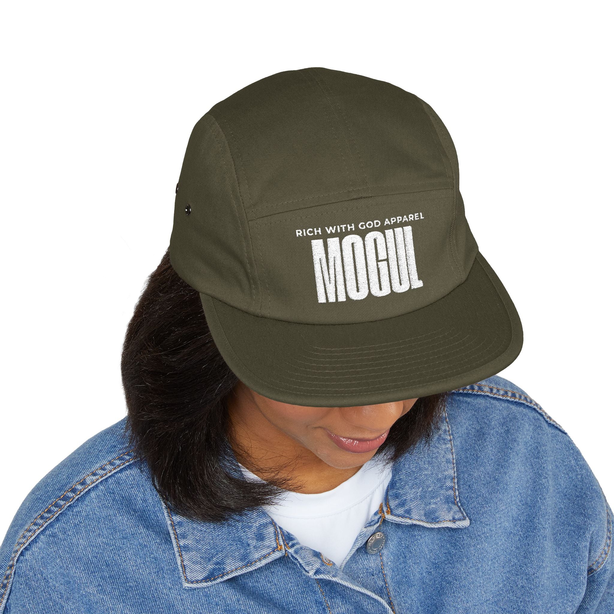 Mogul 5 Panel Cap (Embroidery)