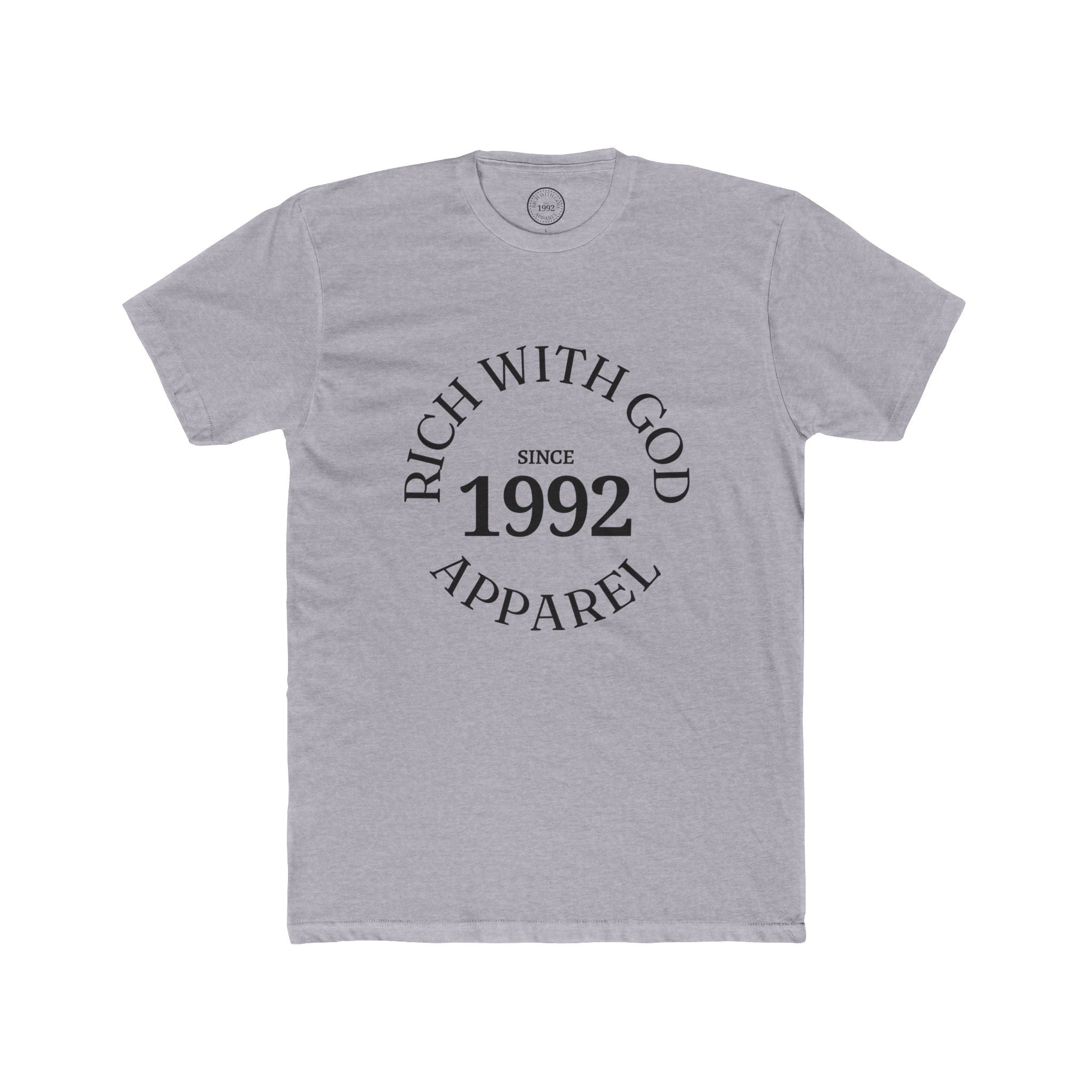 Rich With God Original Crew Tee — God Provides Edition