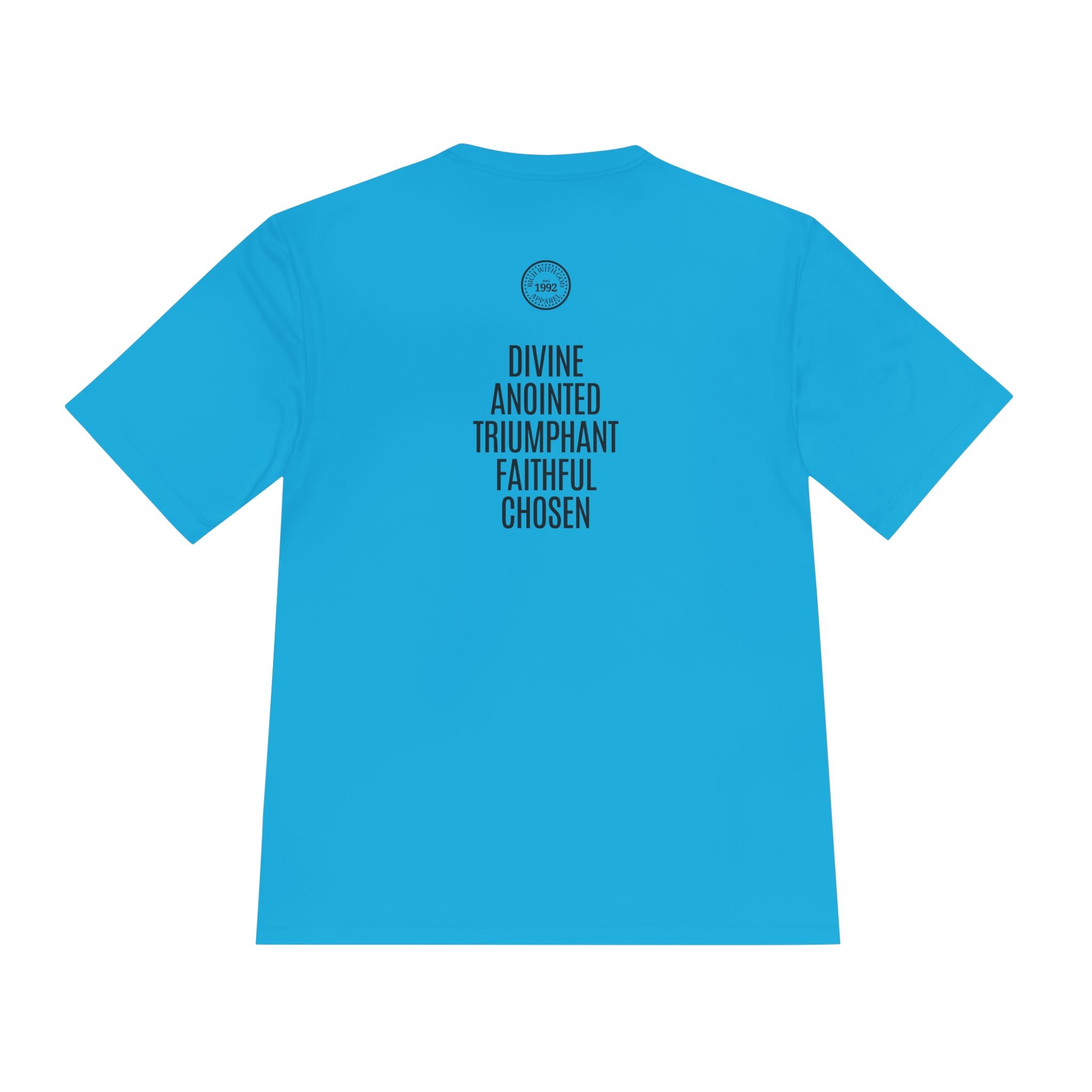 Rich With God Athletics Unisex Moisture Wicking Tee