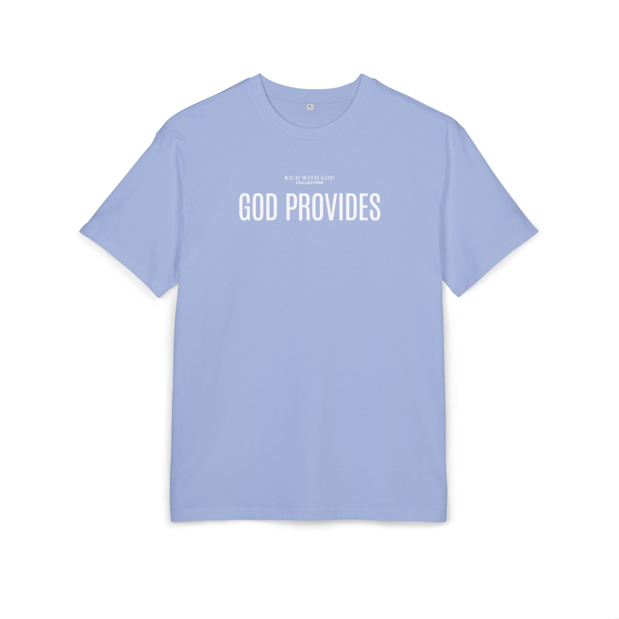 God Provides Oversized Graphic Tee