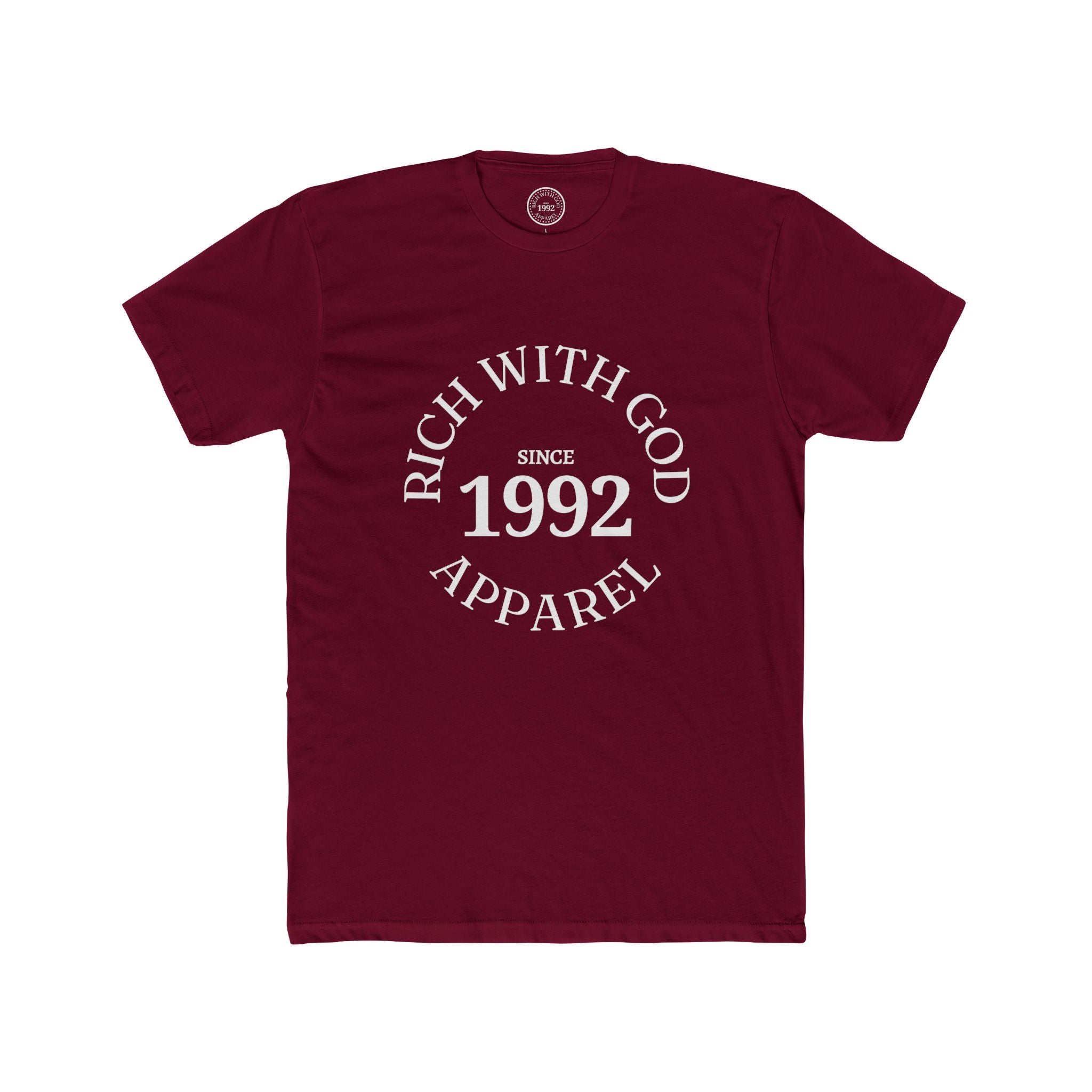 Rich With God Original Crew Tee — God Provides Edition