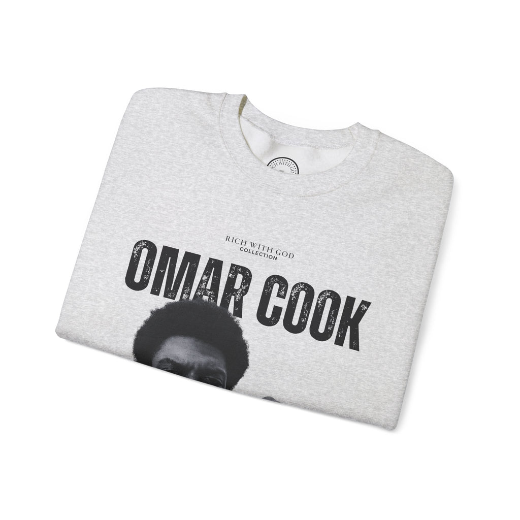 Omar Cook “Retro” Tribute Crewneck — Legacy • Success • Impact