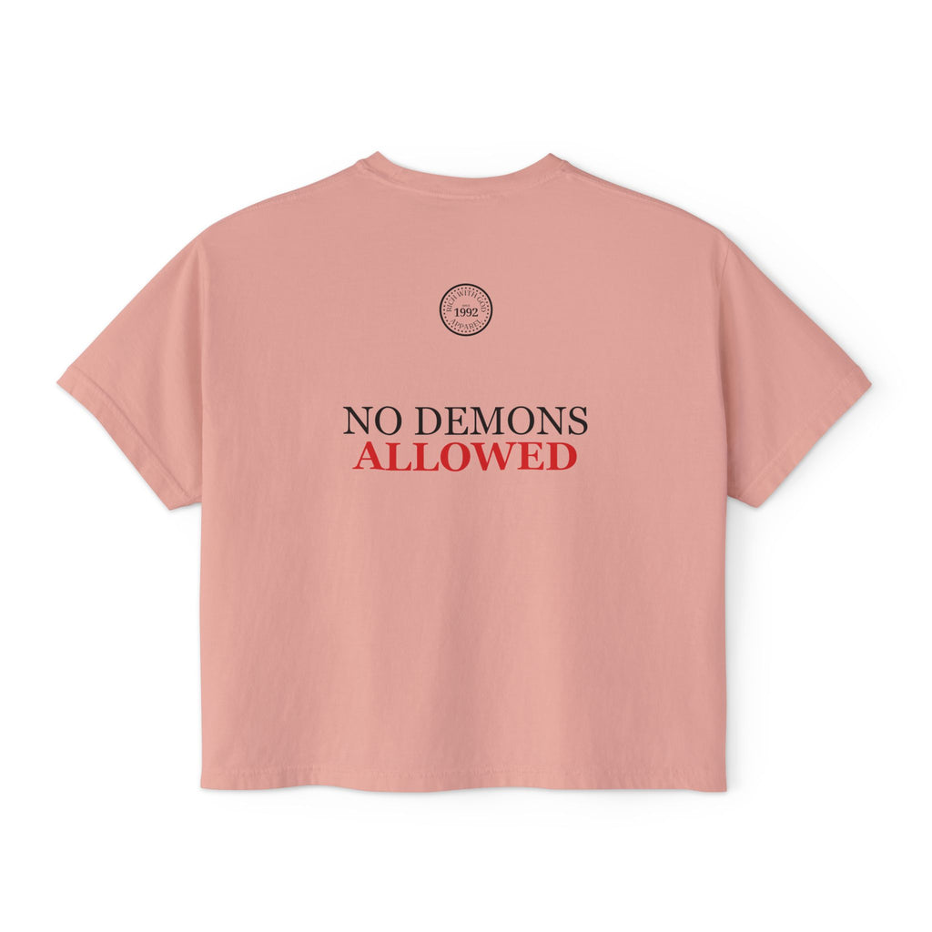 Demon Free Zone Women's Boxy Tee