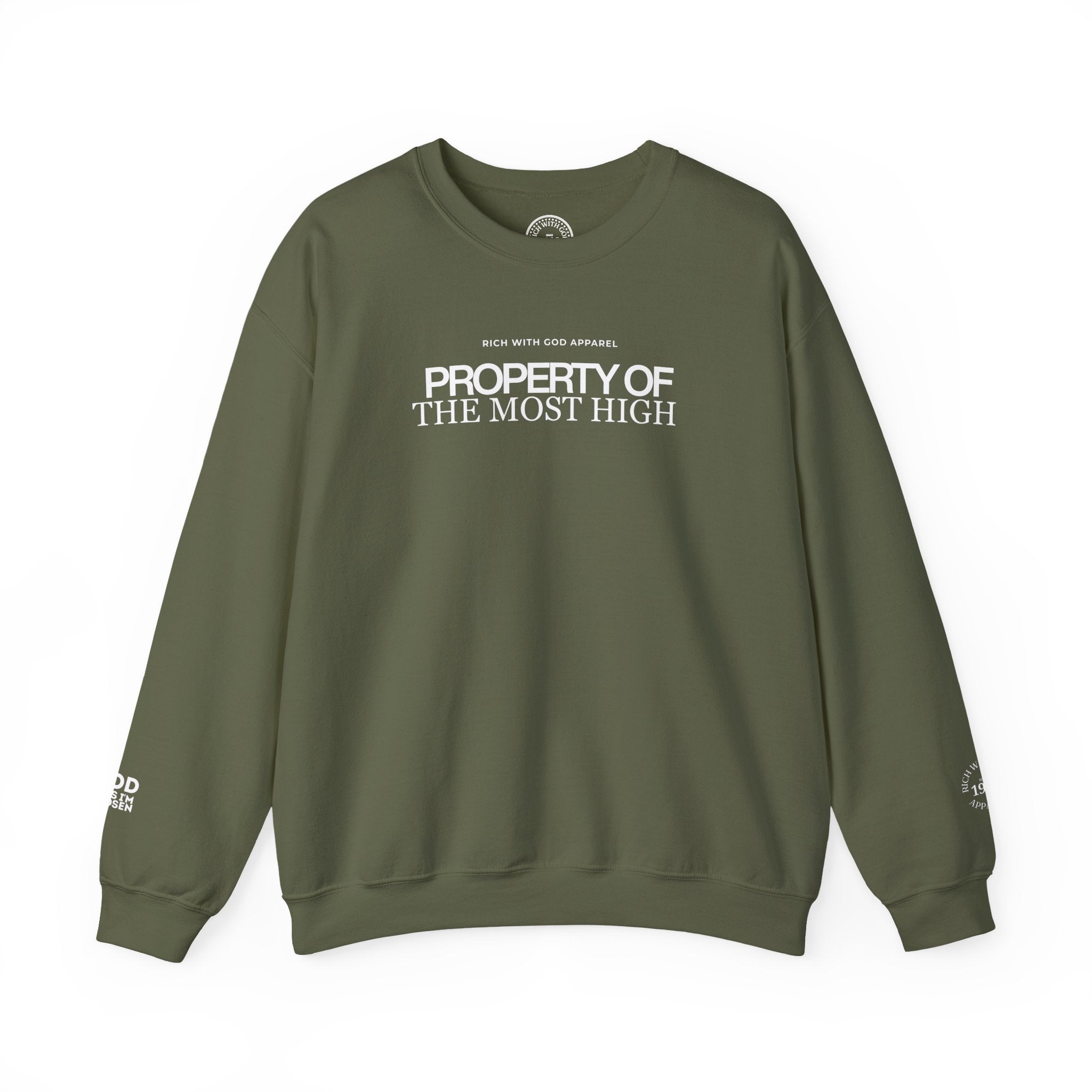 Property of the Most High Crewneck Sweatshirt