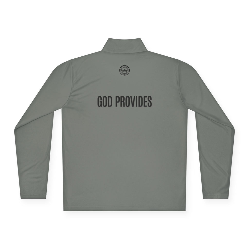 Rich With God Unisex Quarter-Zip Pullover