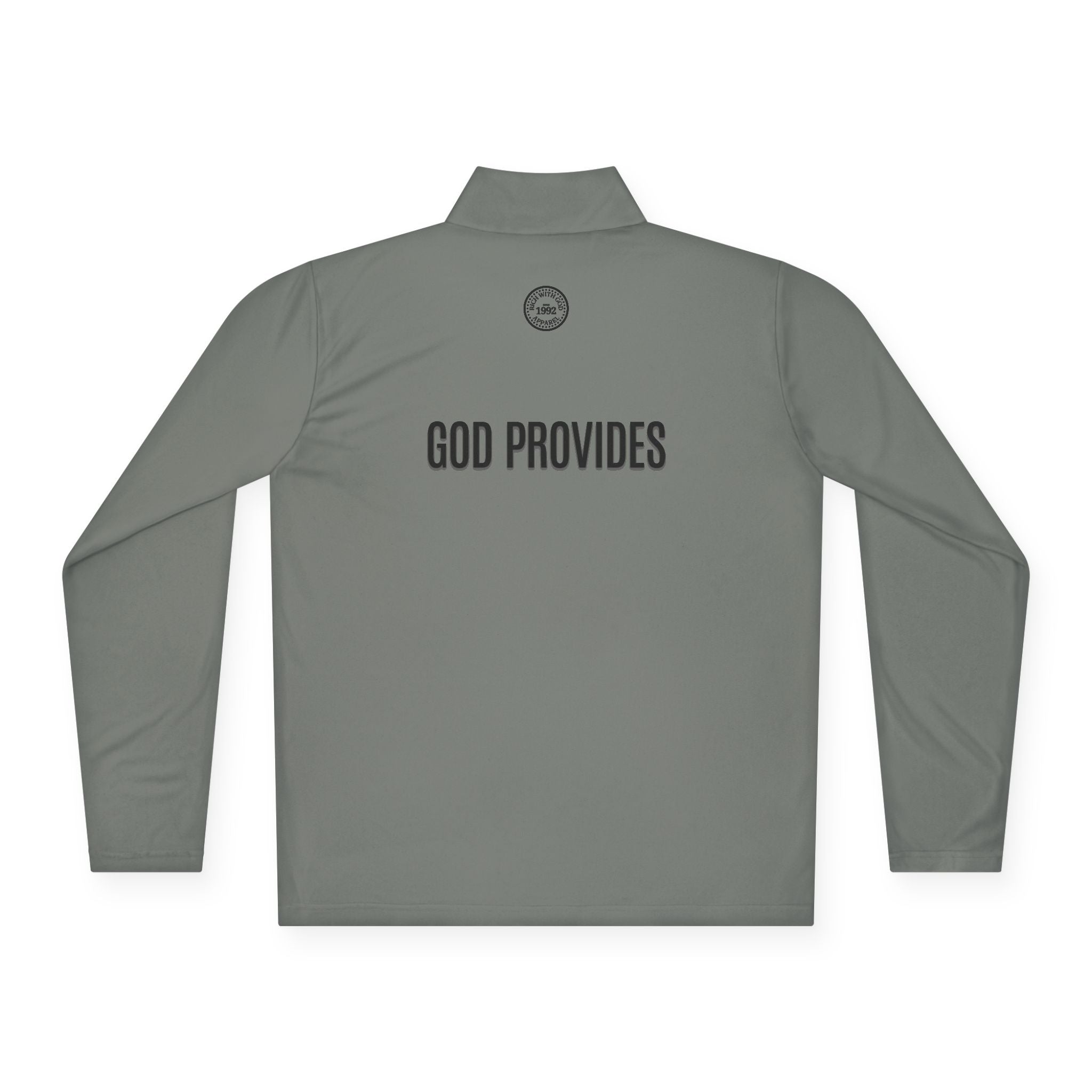 Rich With God Unisex Quarter-Zip Pullover
