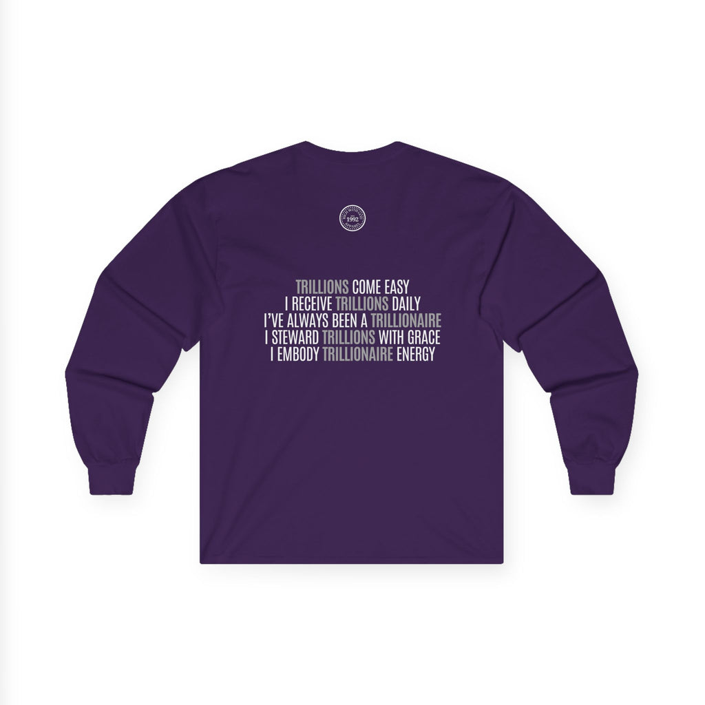 God Made Trillionaire Long Sleeve Tee