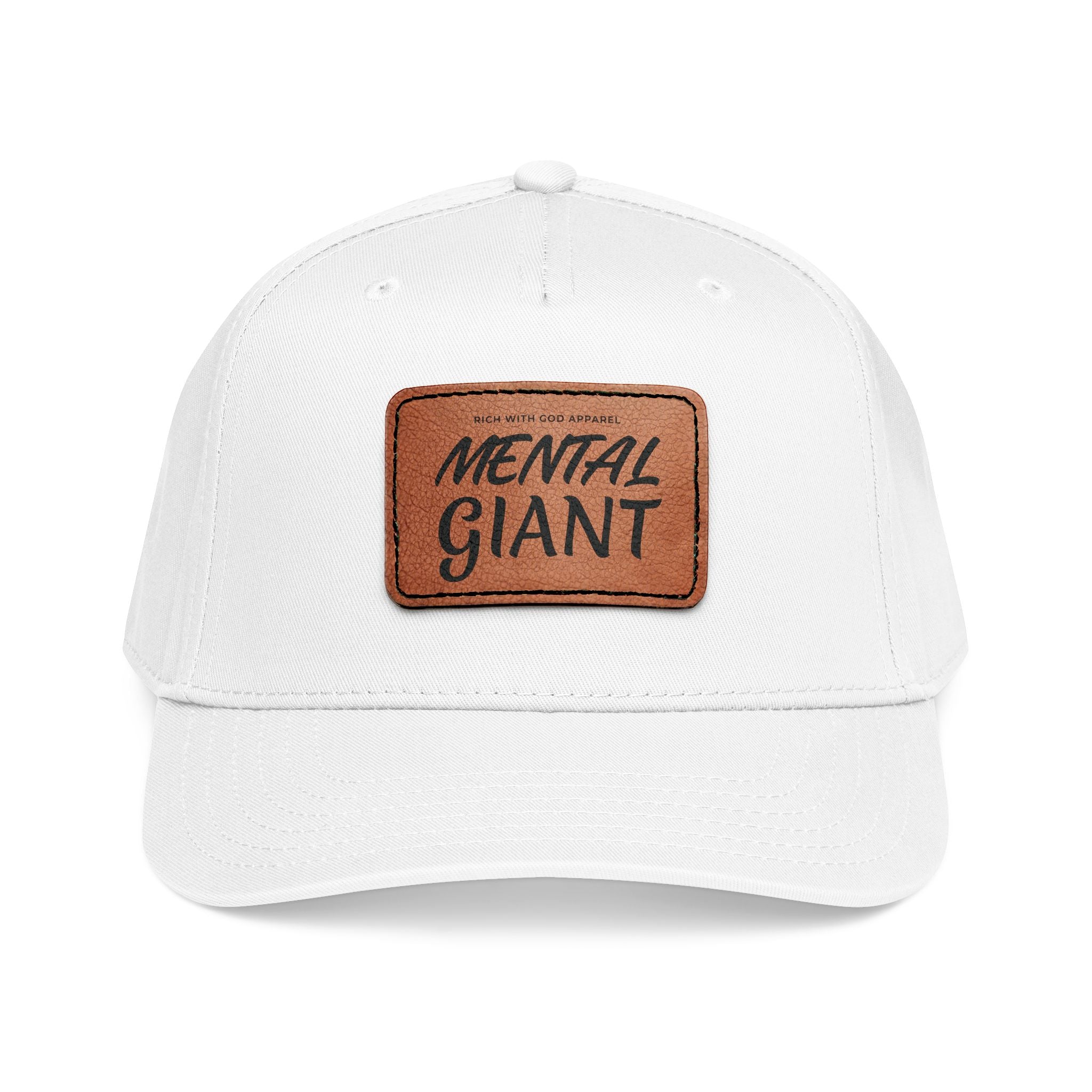 Mental Giant Leather Patch Baseball Cap