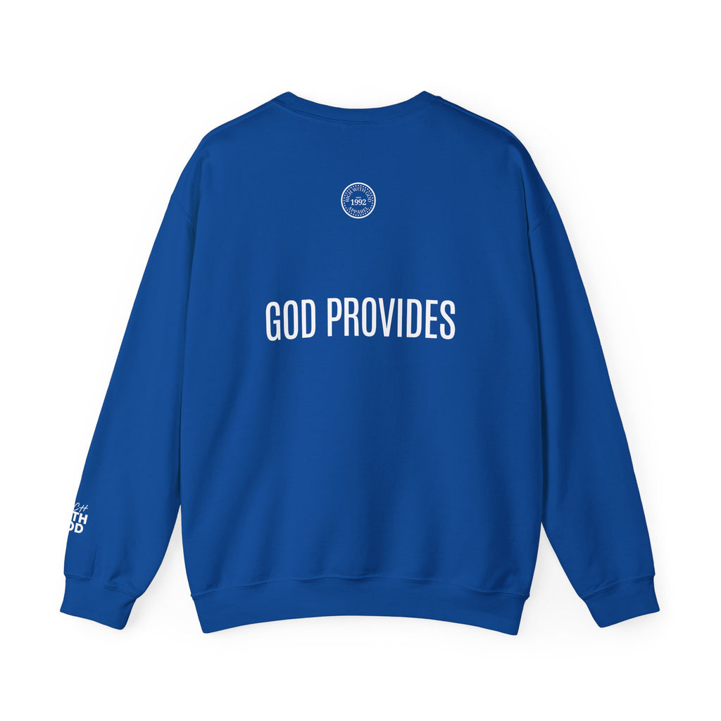 Rich With God Original Crewneck — God Provides Edition