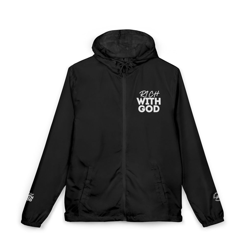Rich With God Windbreaker Jacket