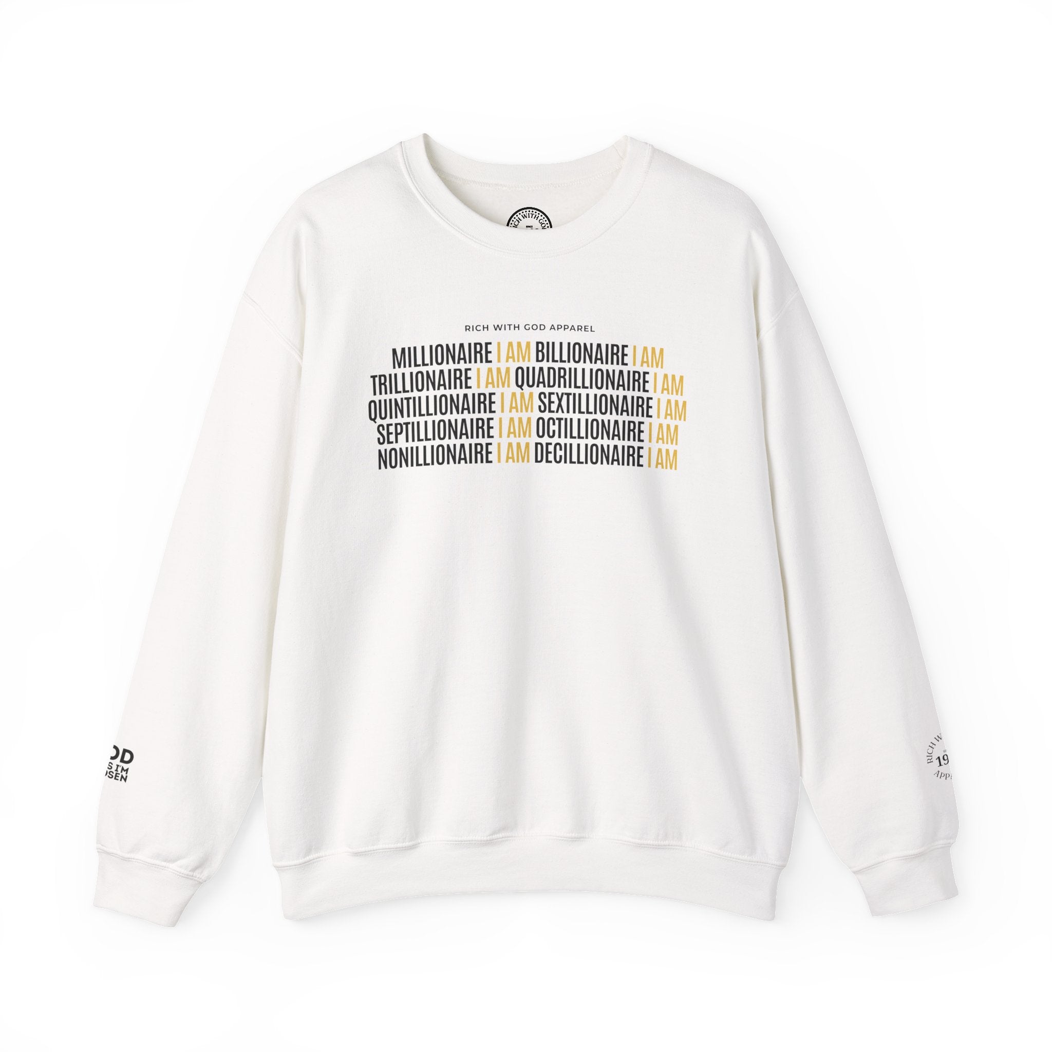 Millionaire I Am Billionaire I Am Crewneck Sweatshirt