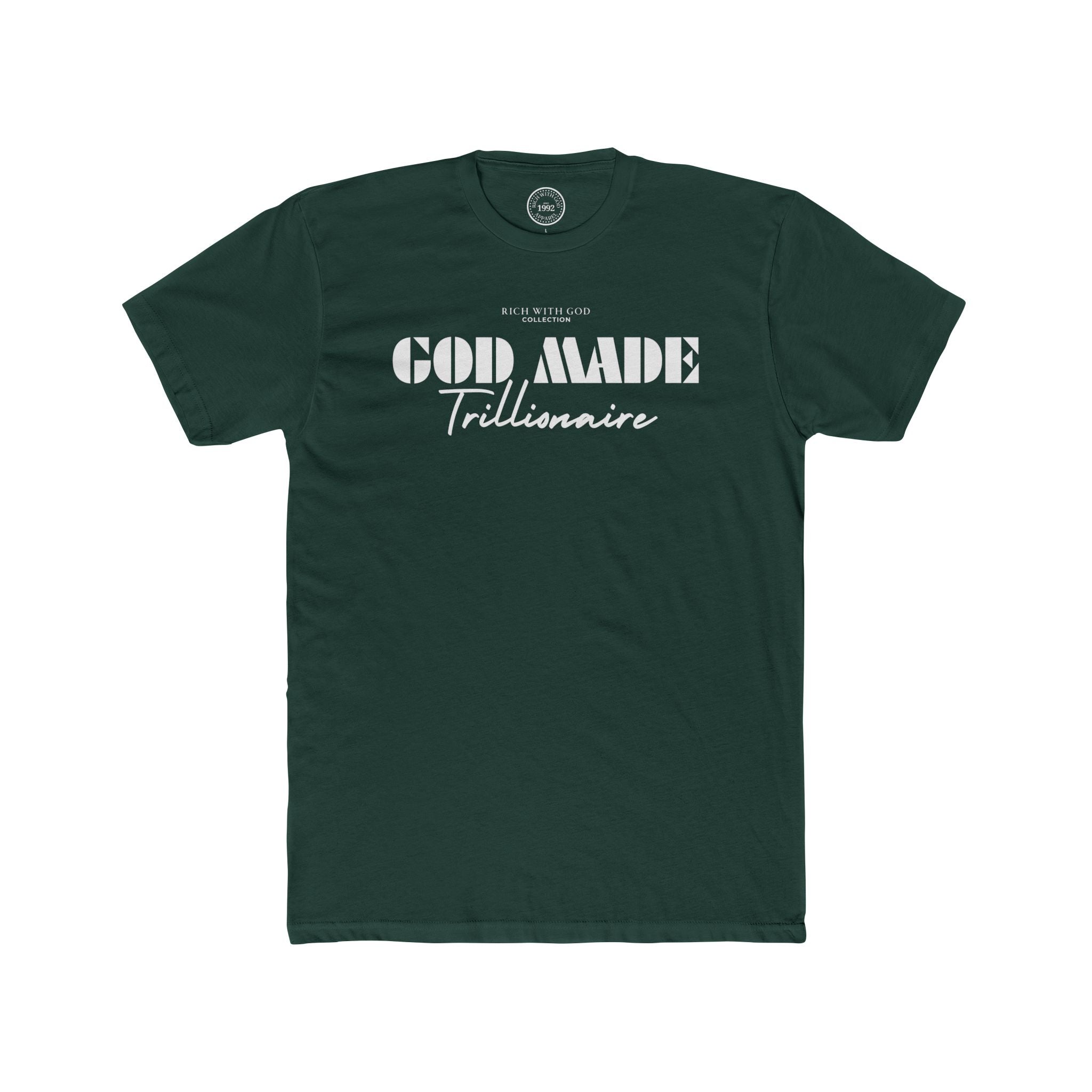 God Made Trillionaire Crew Tee