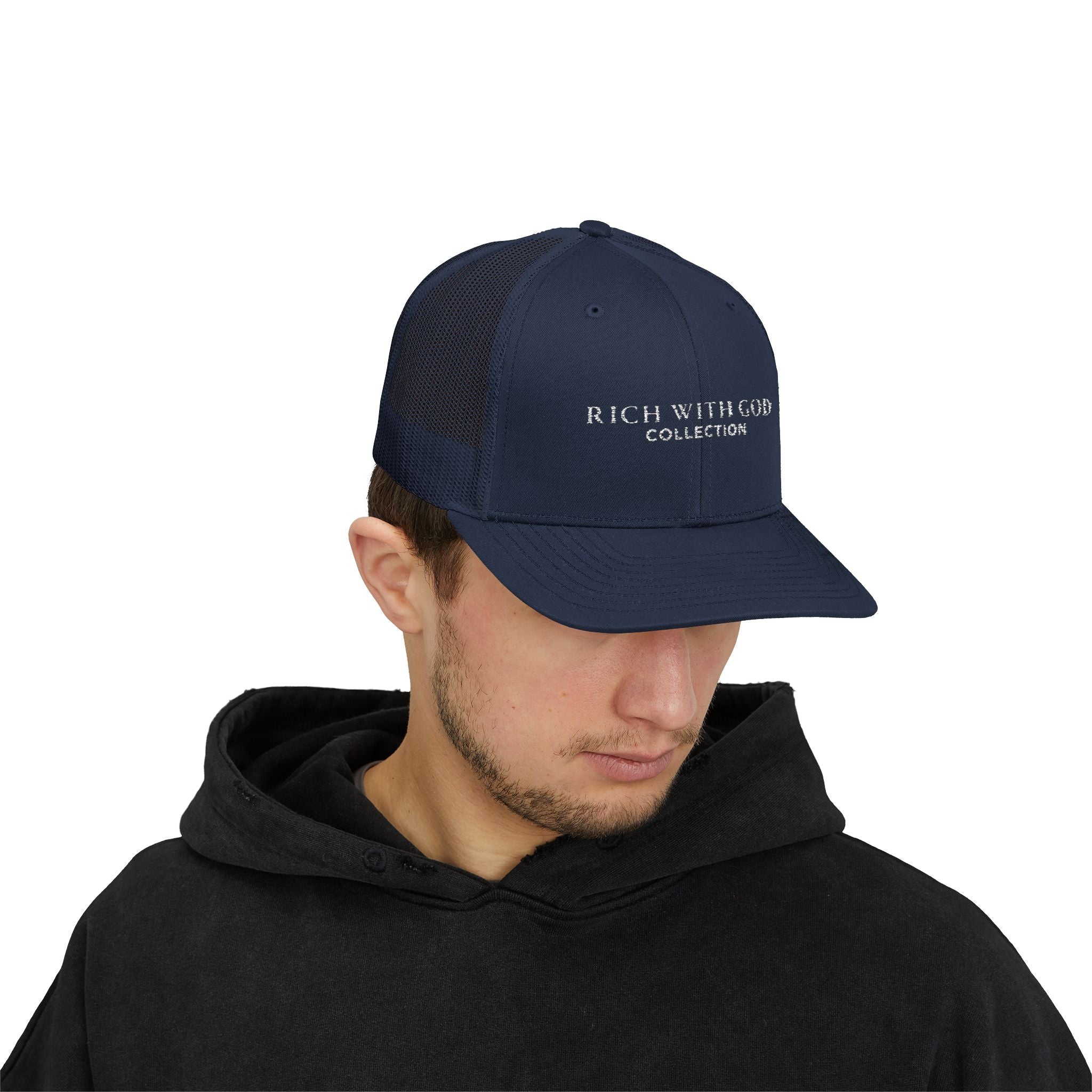 Rich With God Collection Snapback Trucker Cap