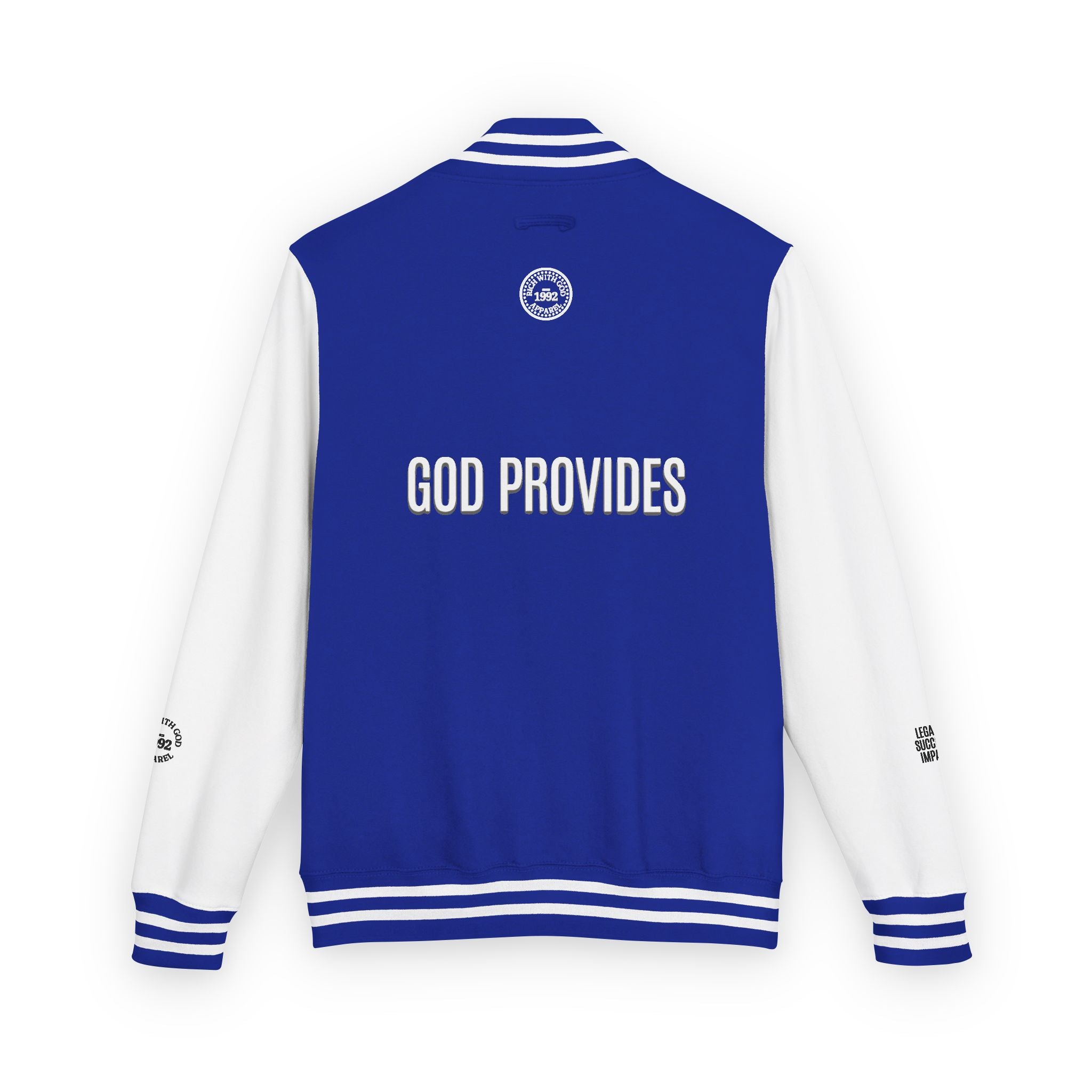 RWG - Rich With God Varsity Letterman Jacket