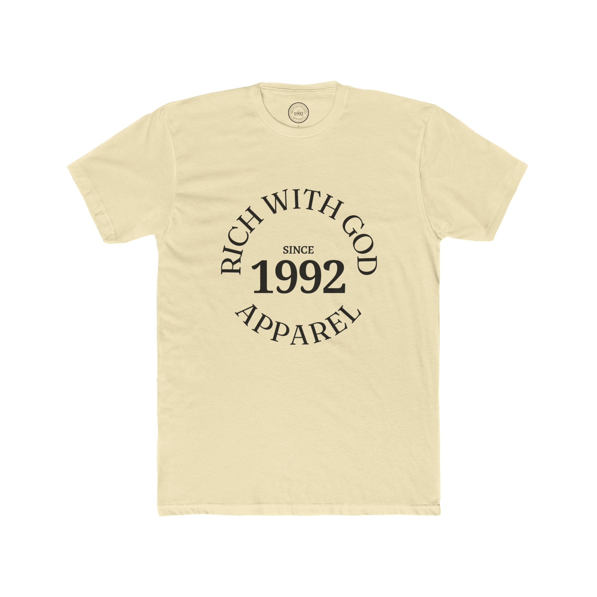 Rich With God Original Crew Tee — God Provides Edition