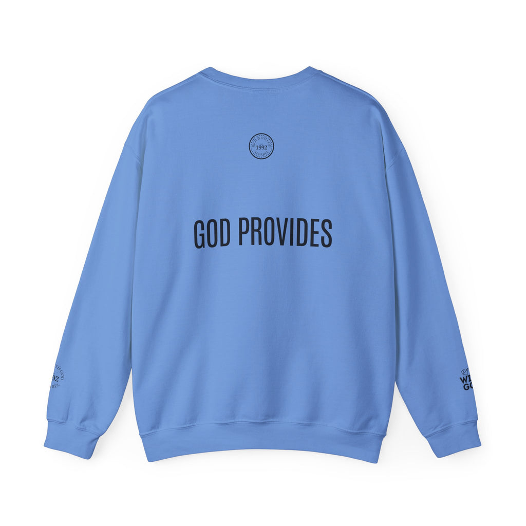 Rich With God Matthew 6:33 Crewneck Sweatshirt