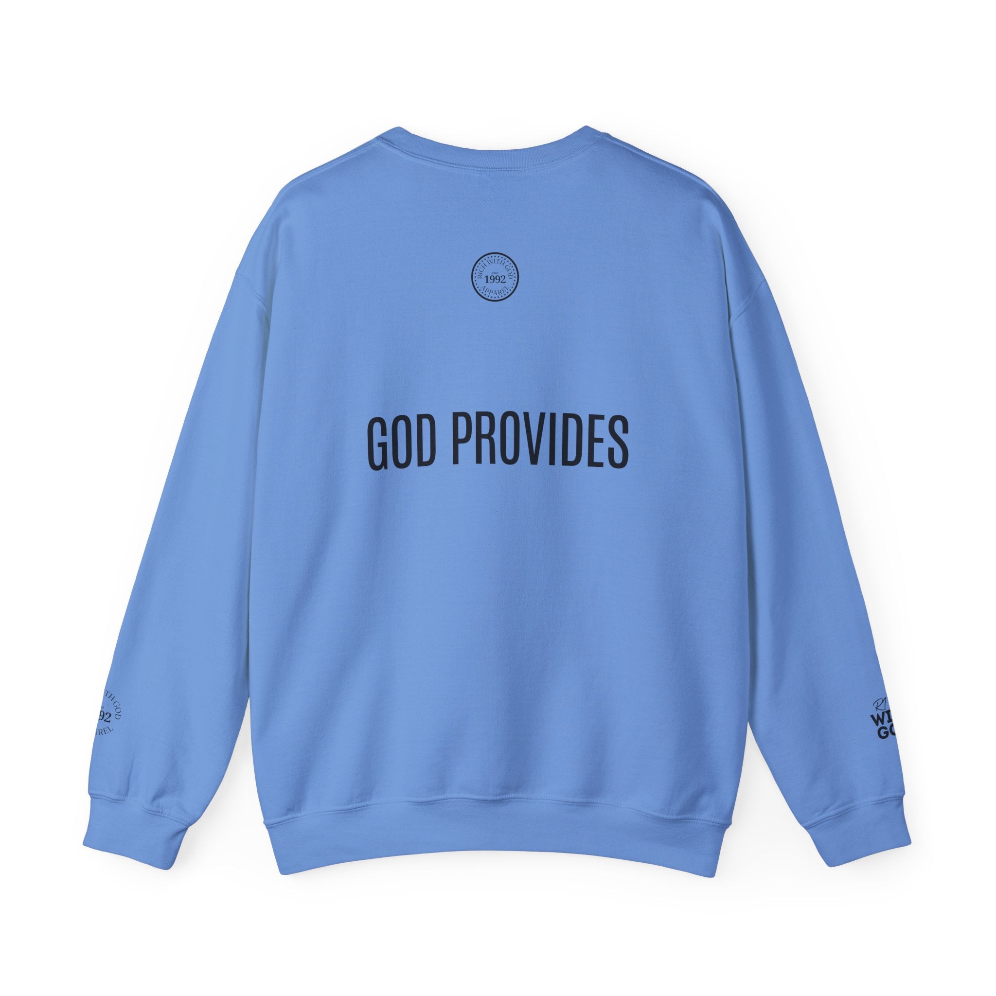 Rich With God Matthew 6:33 Crewneck Sweatshirt