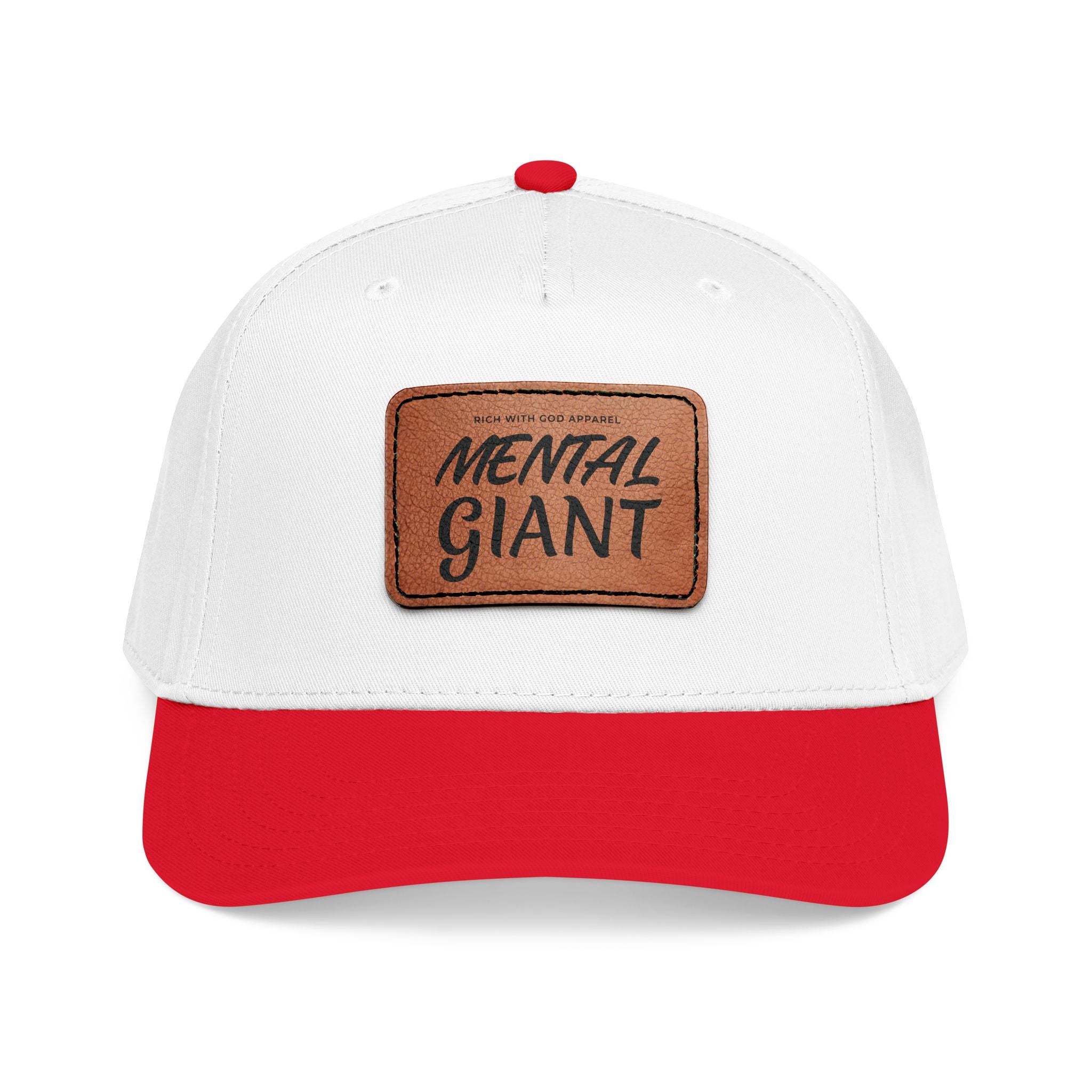 Mental Giant Leather Patch Baseball Cap