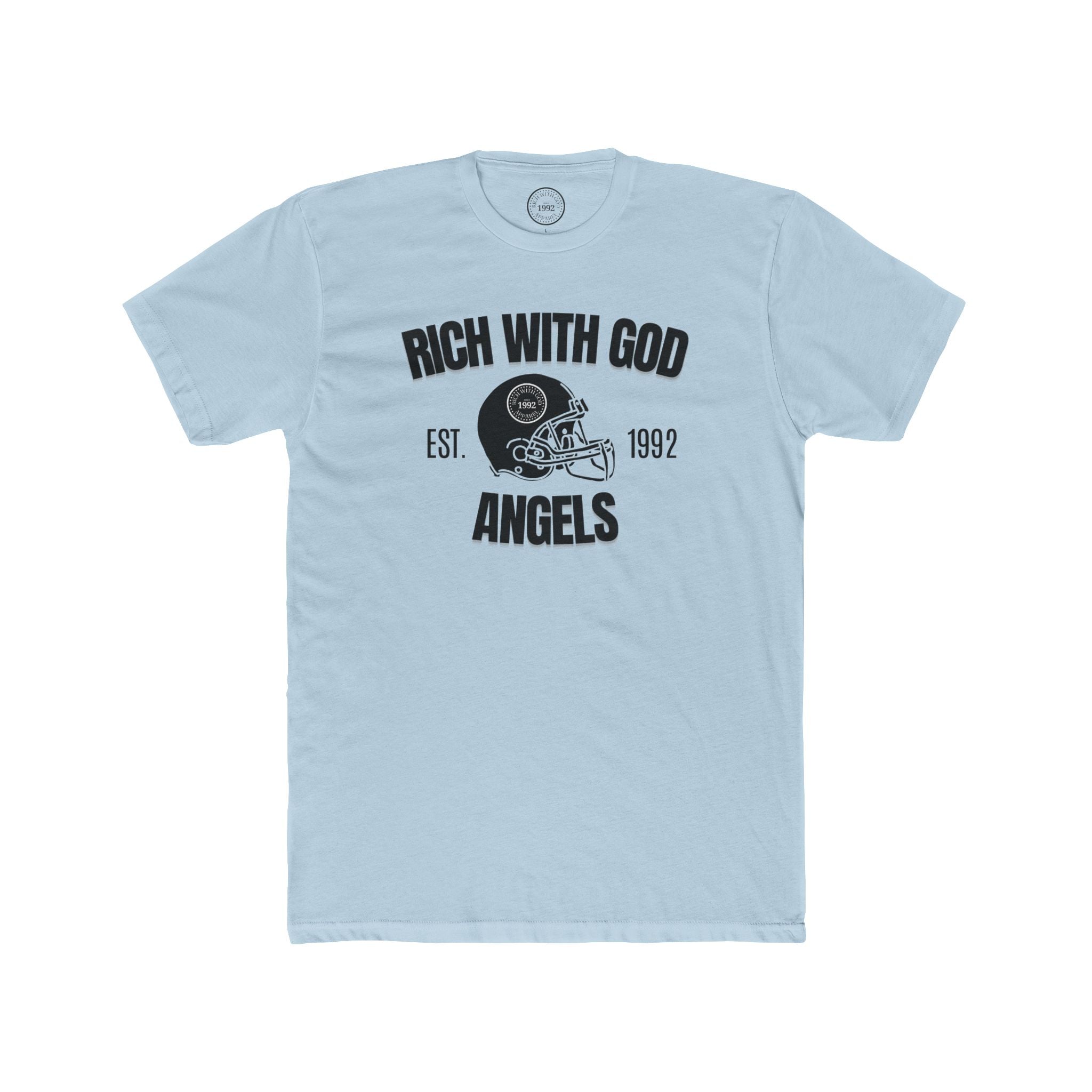 Rich With God Angels Crew Tee