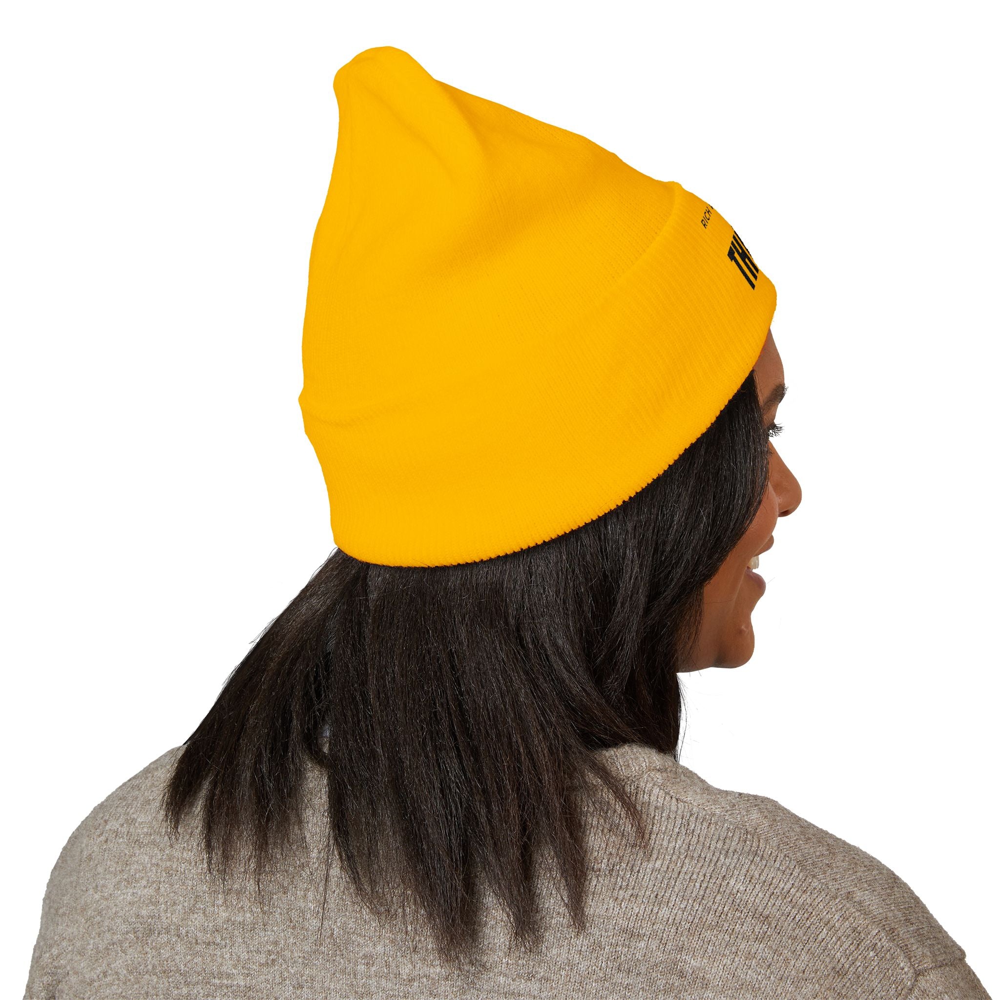 I Am Thriving Embroidered Cuffed Beanie