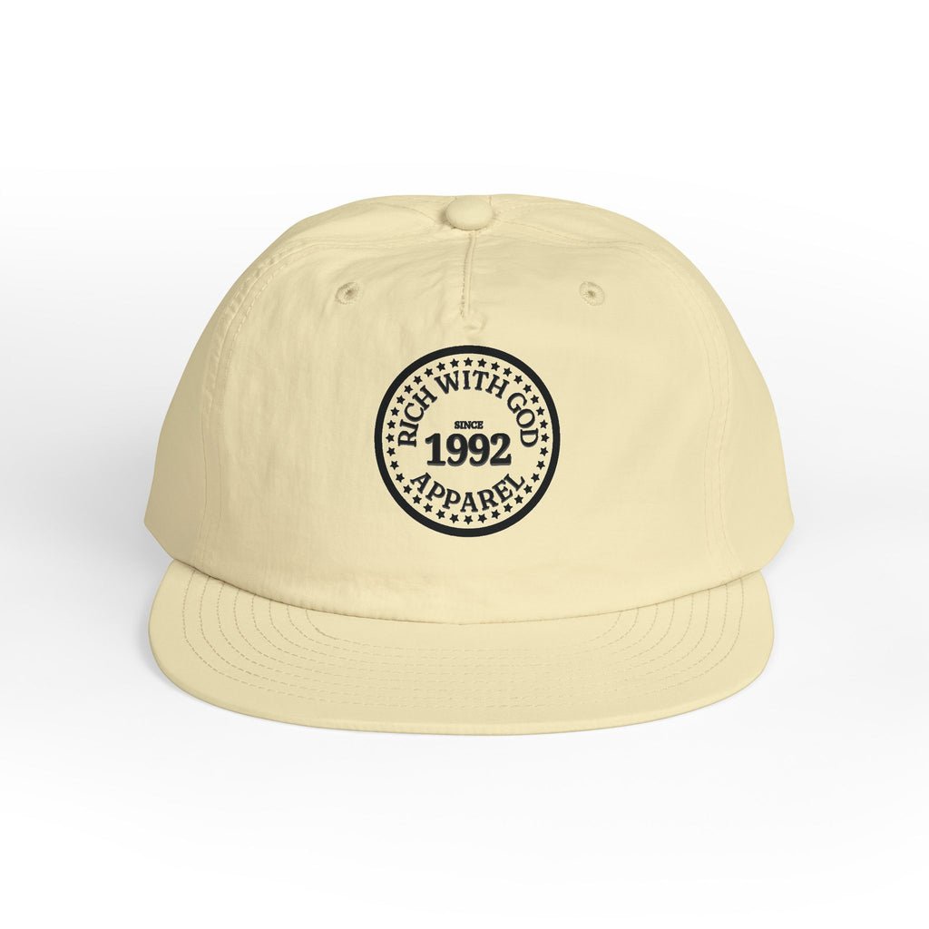 Rich With God Since 1992 Surf Cap Snapback
