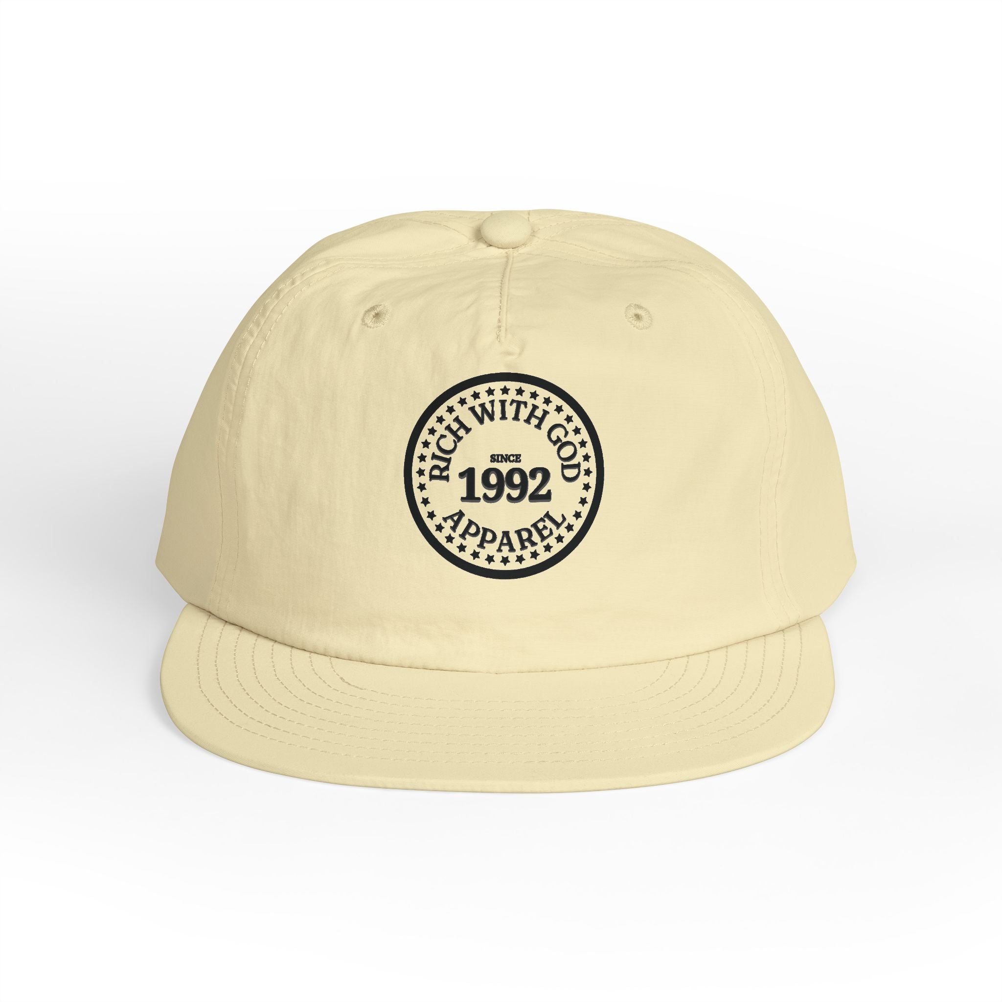 Rich With God Since 1992 Surf Cap Snapback