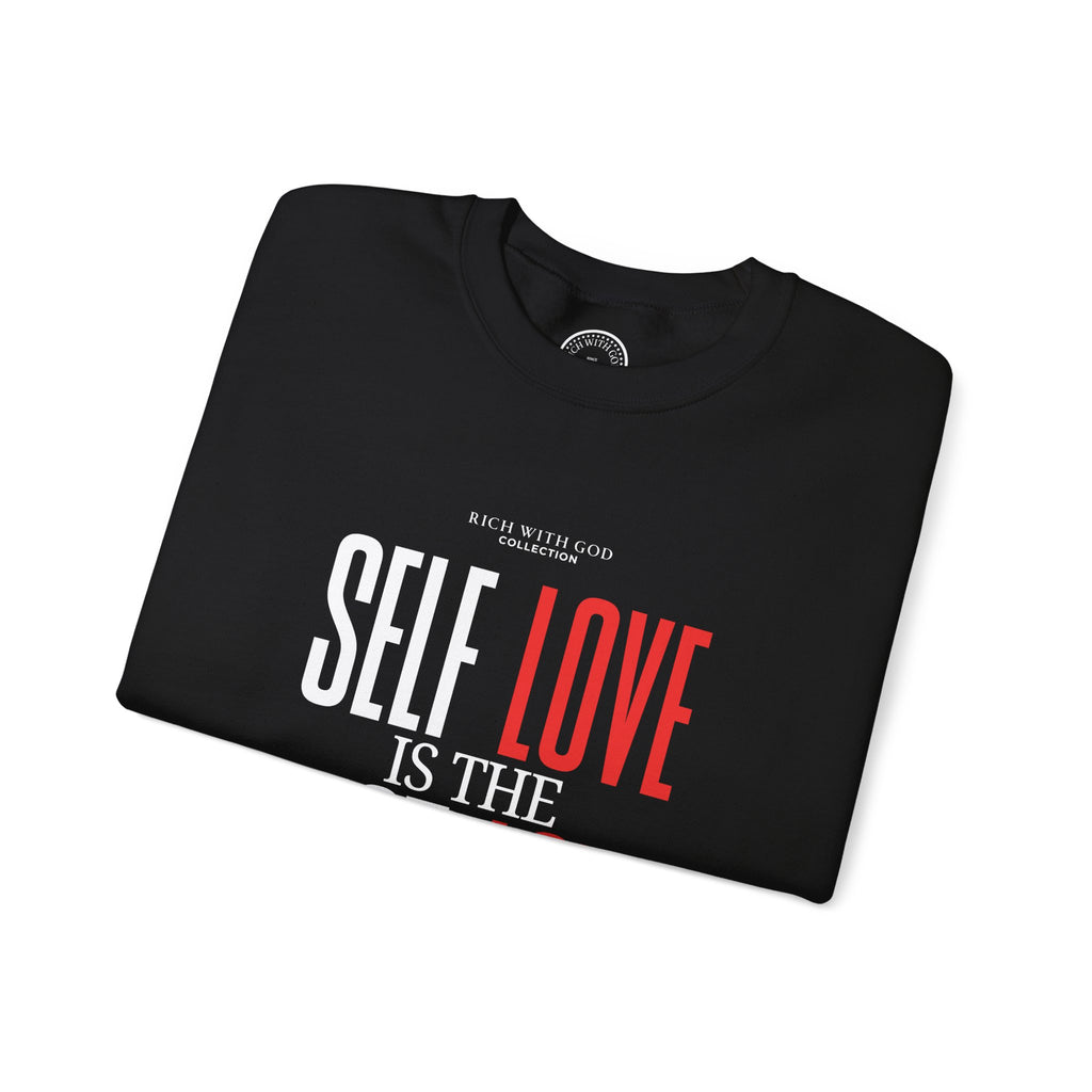 Self Love Is the Best Love Crewneck Sweatshirt